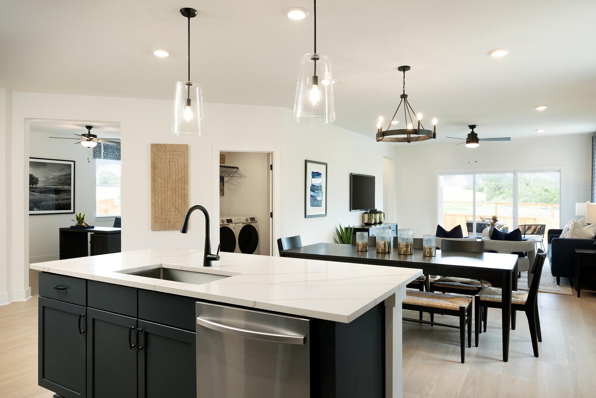 Kitchen | Jaya | Sage Collection – Freedom at Anthem in Kyle, TX by Landsea Homes