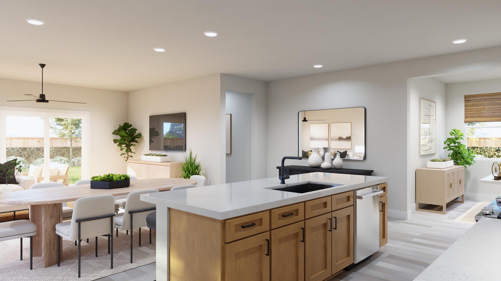 Kitchen | Nicolas | Sage Collection – Freedom at Anthem in Kyle, TX by Landsea Homes