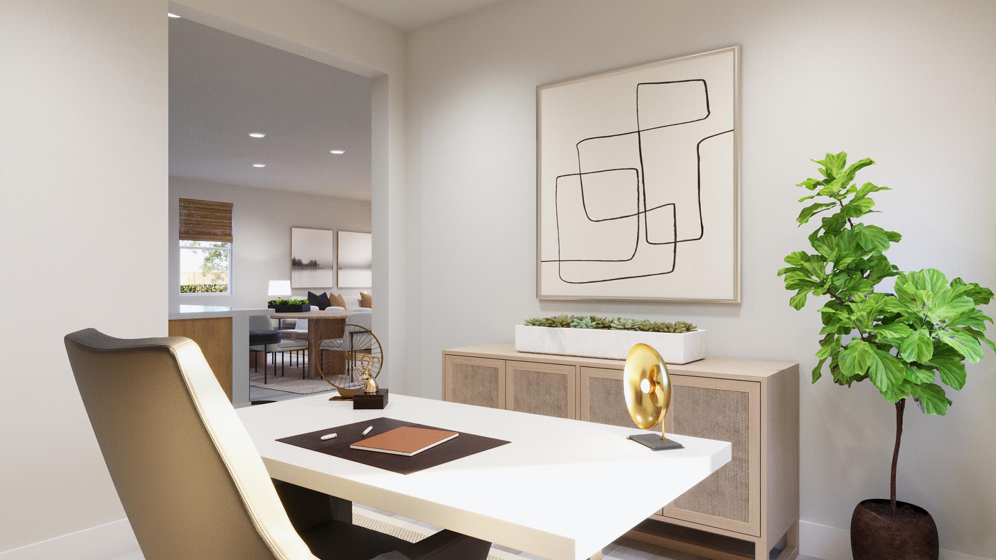 Office | Nicolas | Sage Collection – Freedom at Anthem in Kyle, TX by Landsea Homes