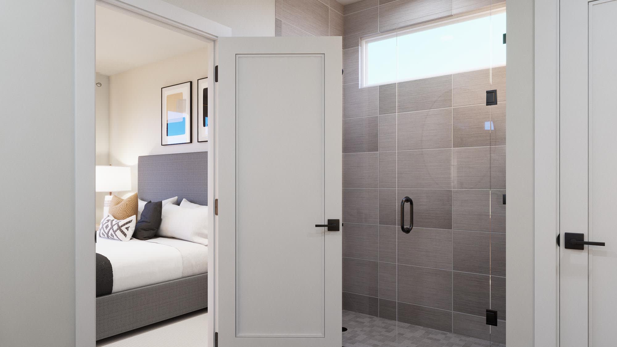 Primary Bath | Nicolas | Sage Collection – Freedom at Anthem in Kyle, TX by Landsea Homes