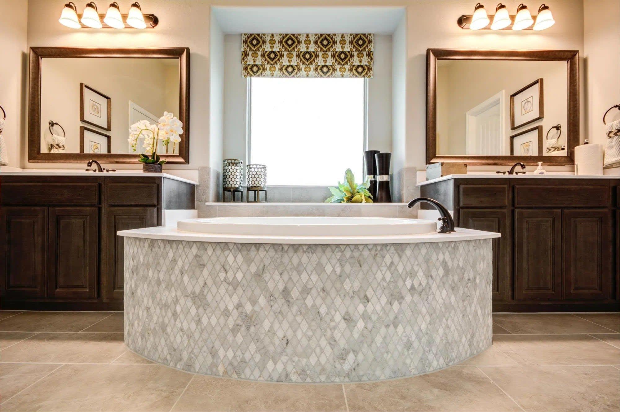 Primary Bathroom | Concept 2622 at Lovers Landing in Forney, TX by Landsea Homes