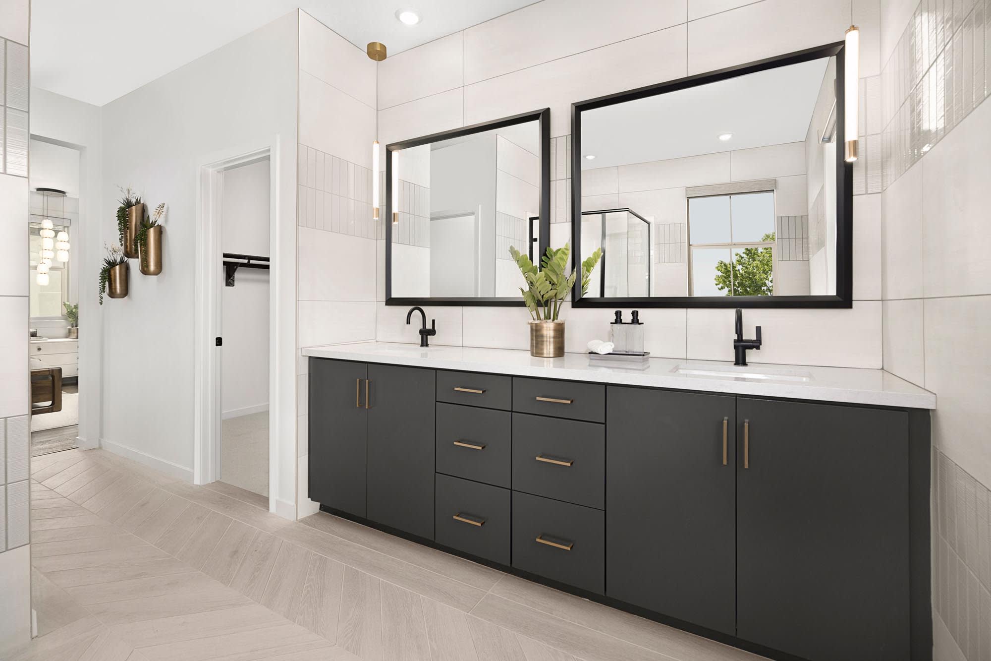 Primary Bathroom – Plan 1 – Peri in Ontario, CA by Landsea Homes