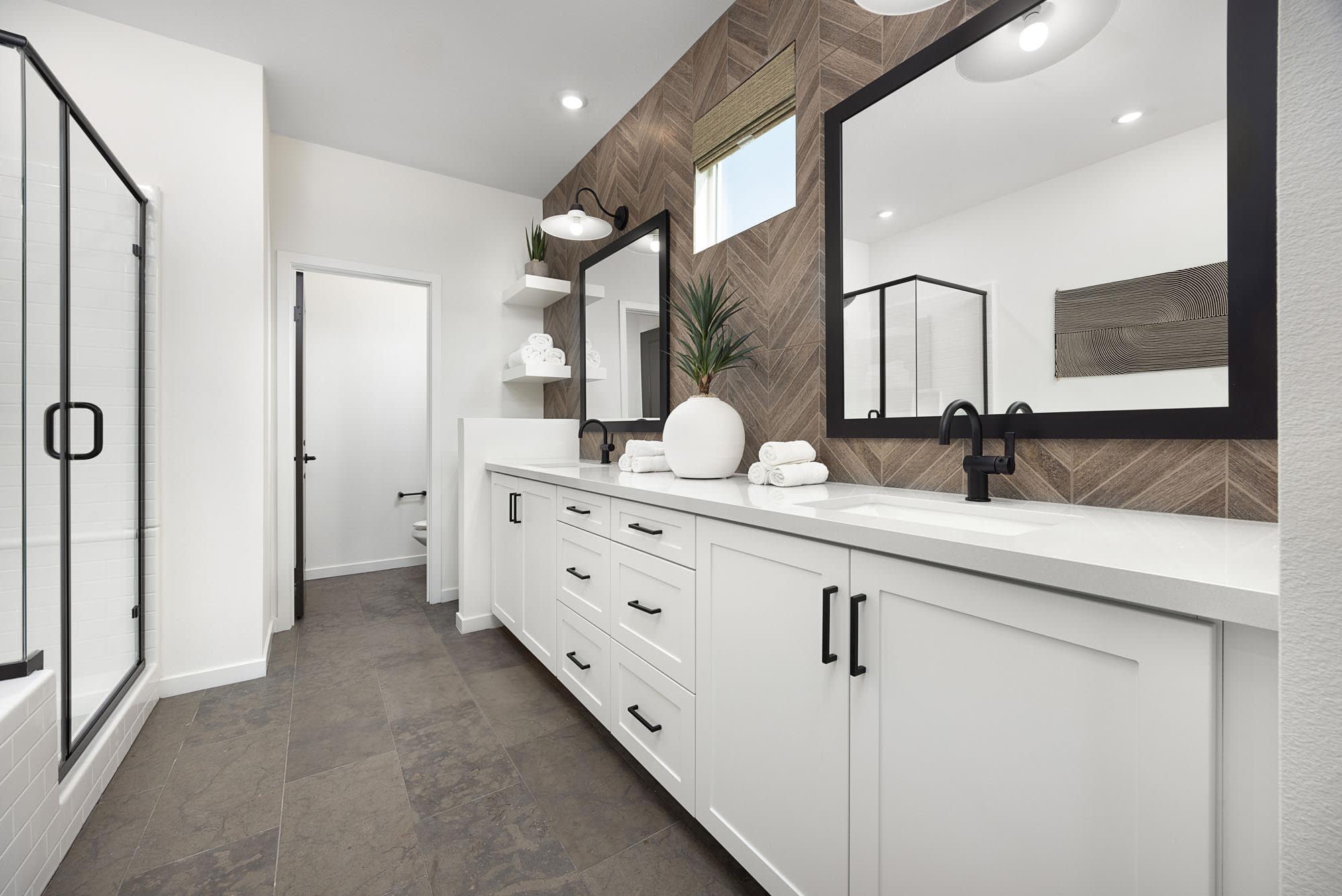 Primary Bathroom – Plan 2 – Peri in Ontario, CA by Landsea Homes