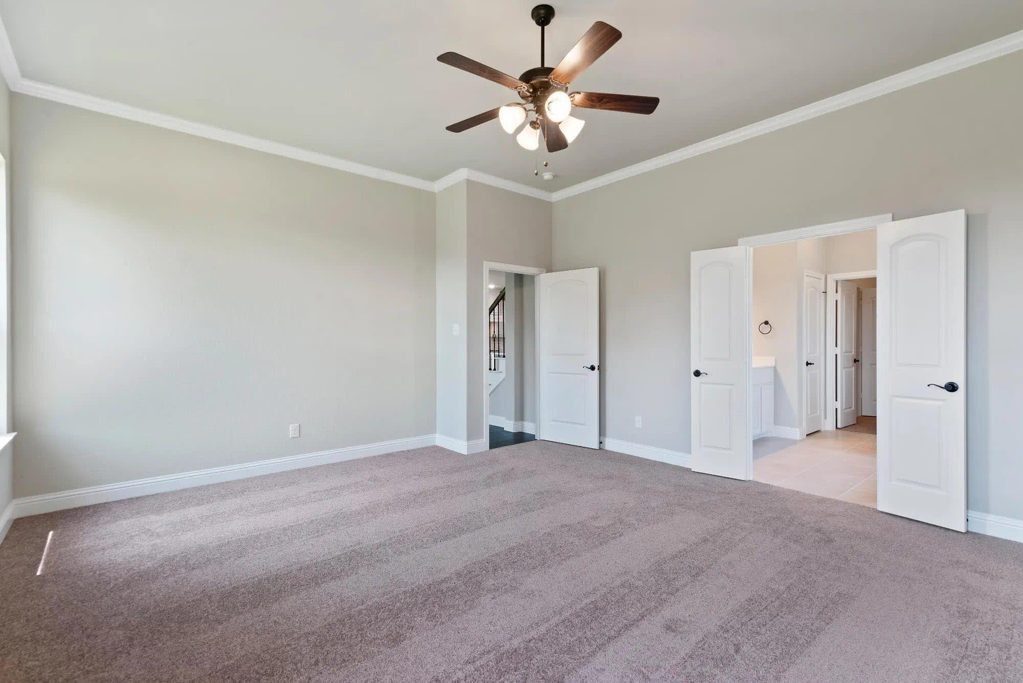 Primary Bedroom | Concept 3015 at Lovers Landing in Forney, TX by Landsea Homes