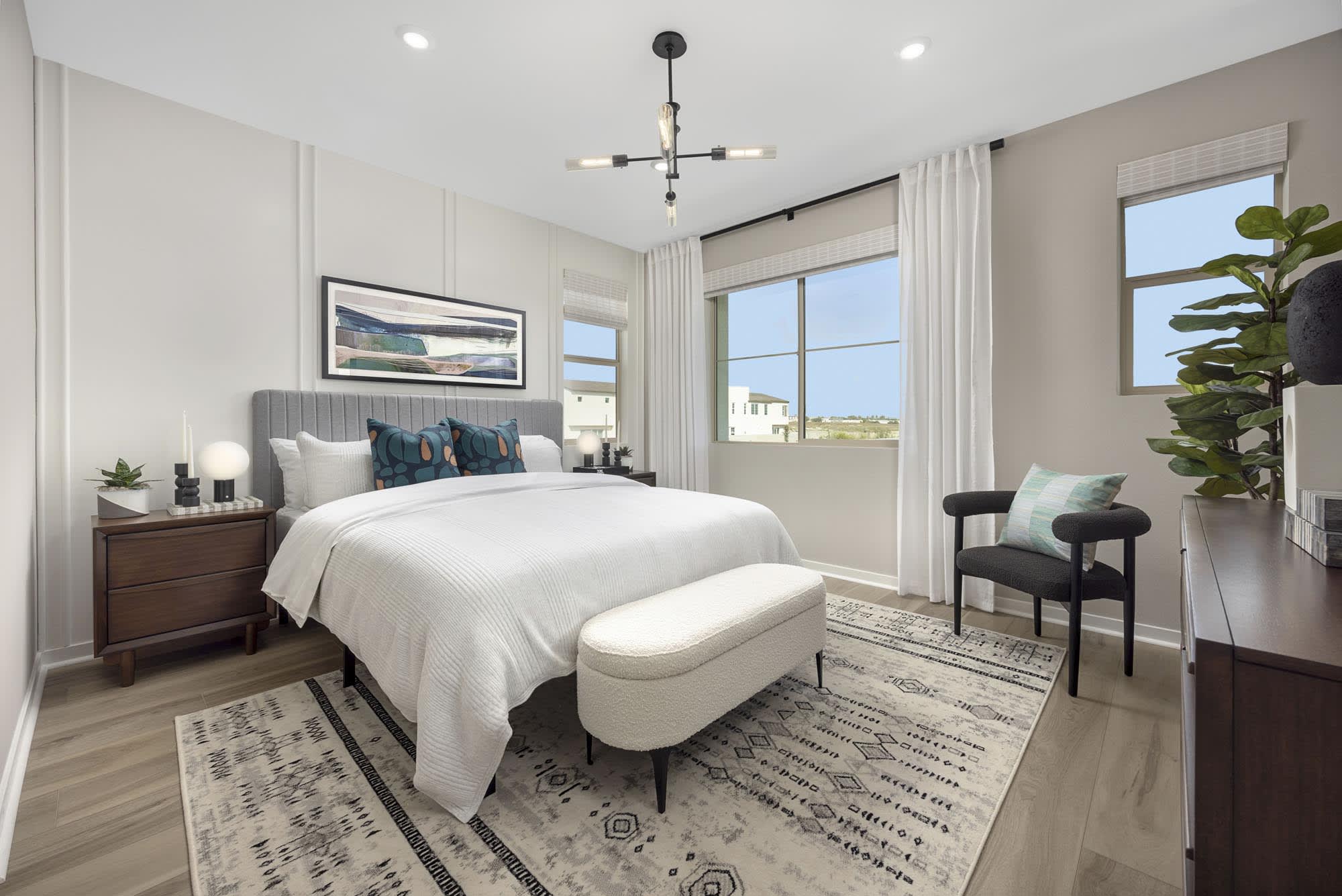 Primary Bedroom – Plan 2 – Rubi in Ontario, CA by Landsea Homes