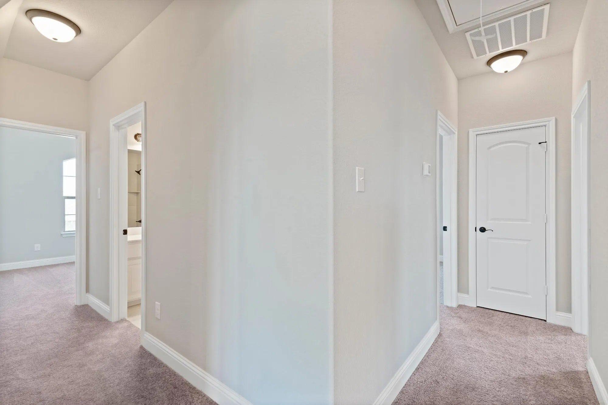Upstairs Hallway | Concept 3015 at Lovers Landing in Forney, TX by Landsea Homes