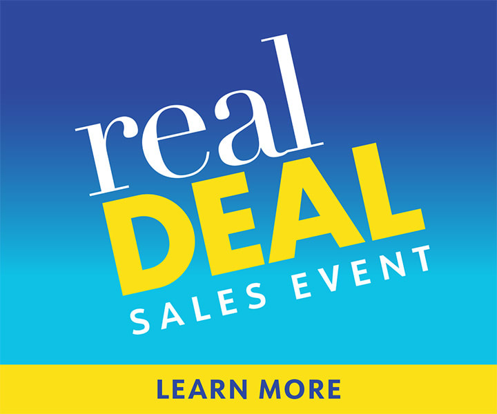 Real Deal Sales Event - Learn More
