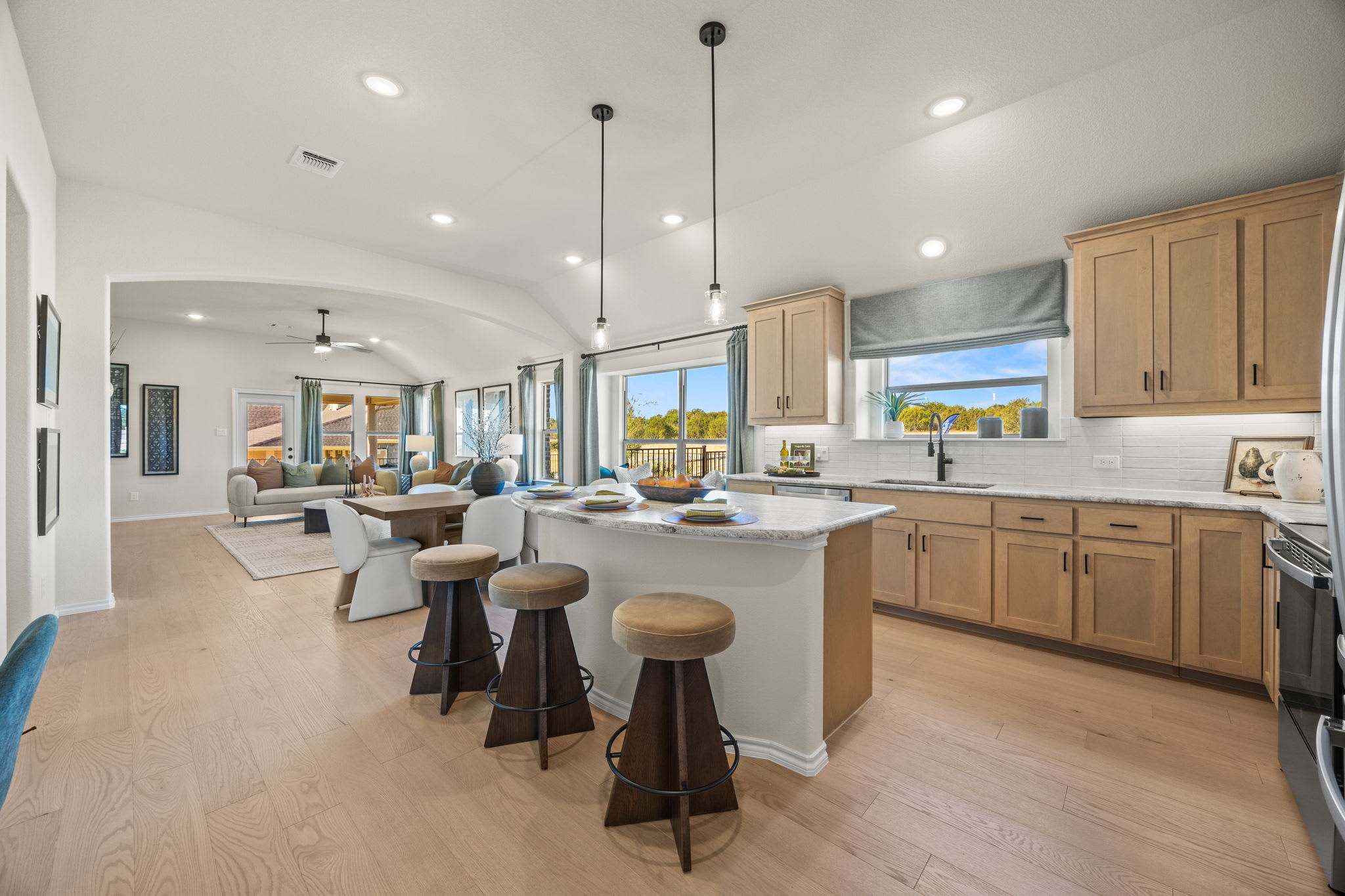 Kitchen | Waterford Park in Weatherford, TX by Landsea Homes