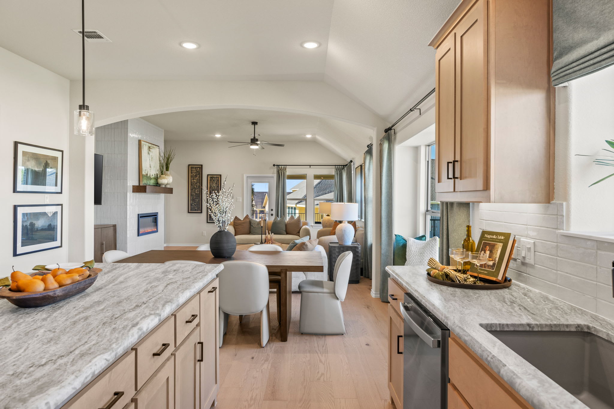 Kitchen | Waterford Park in Weatherford, TX by Landsea Homes