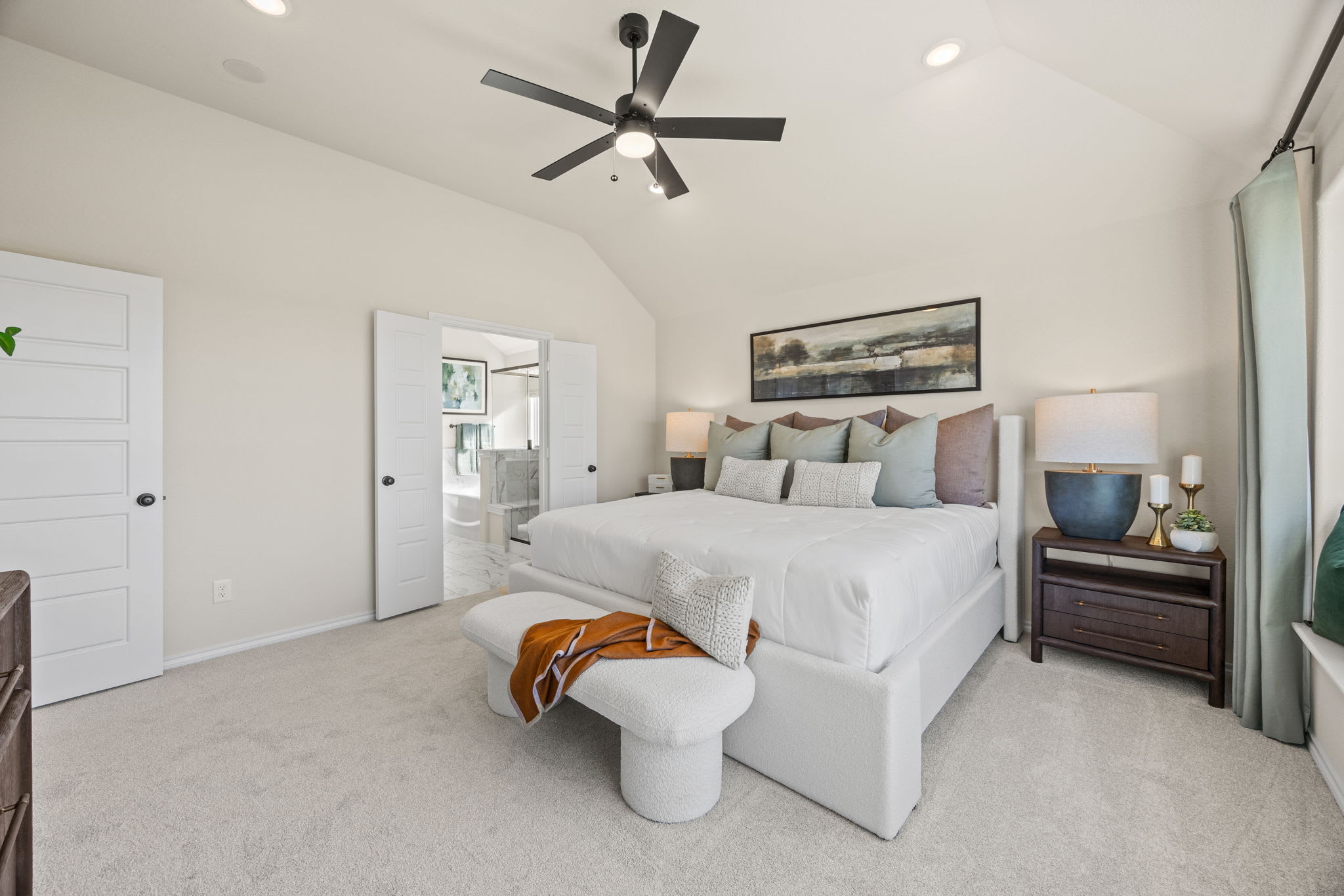 Primary Bedroom | Waterford Park in Weatherford, TX by Landsea Homes