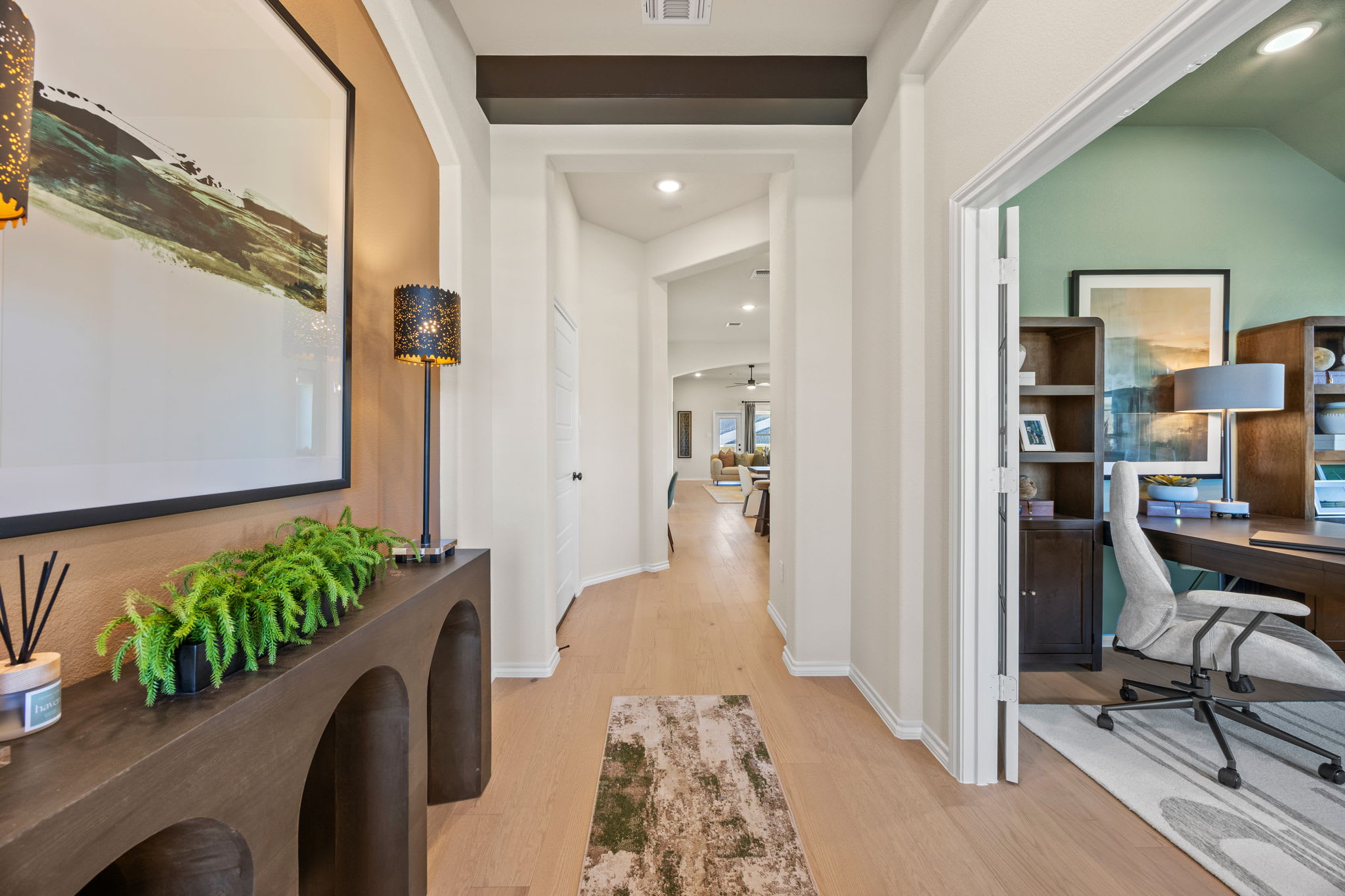 Hallway | Waterford Park in Weatherford, TX by Landsea Homes