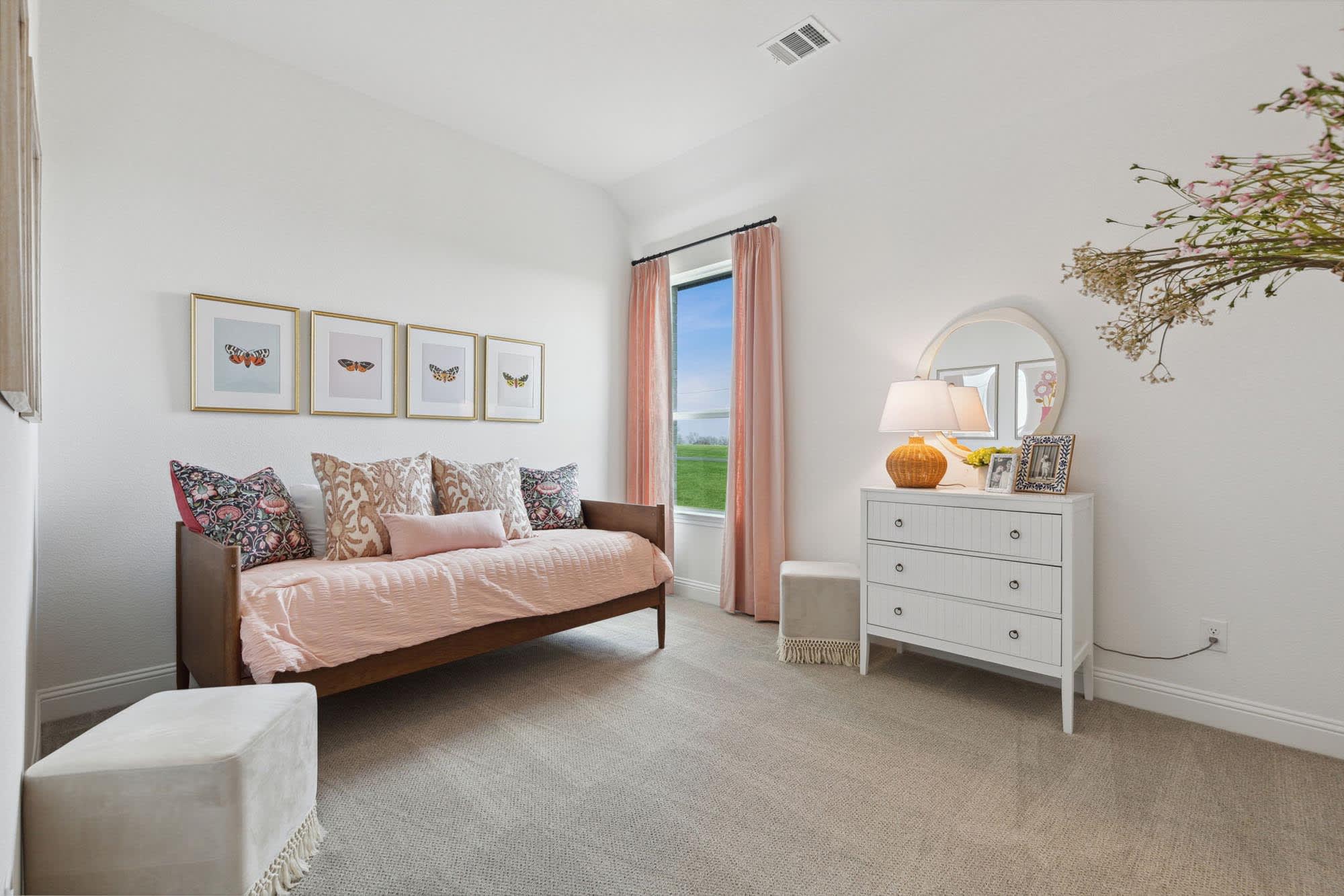 Bedroom | Concept 3441 at Mockingbird Hills in Joshua, TX by Landsea Homes