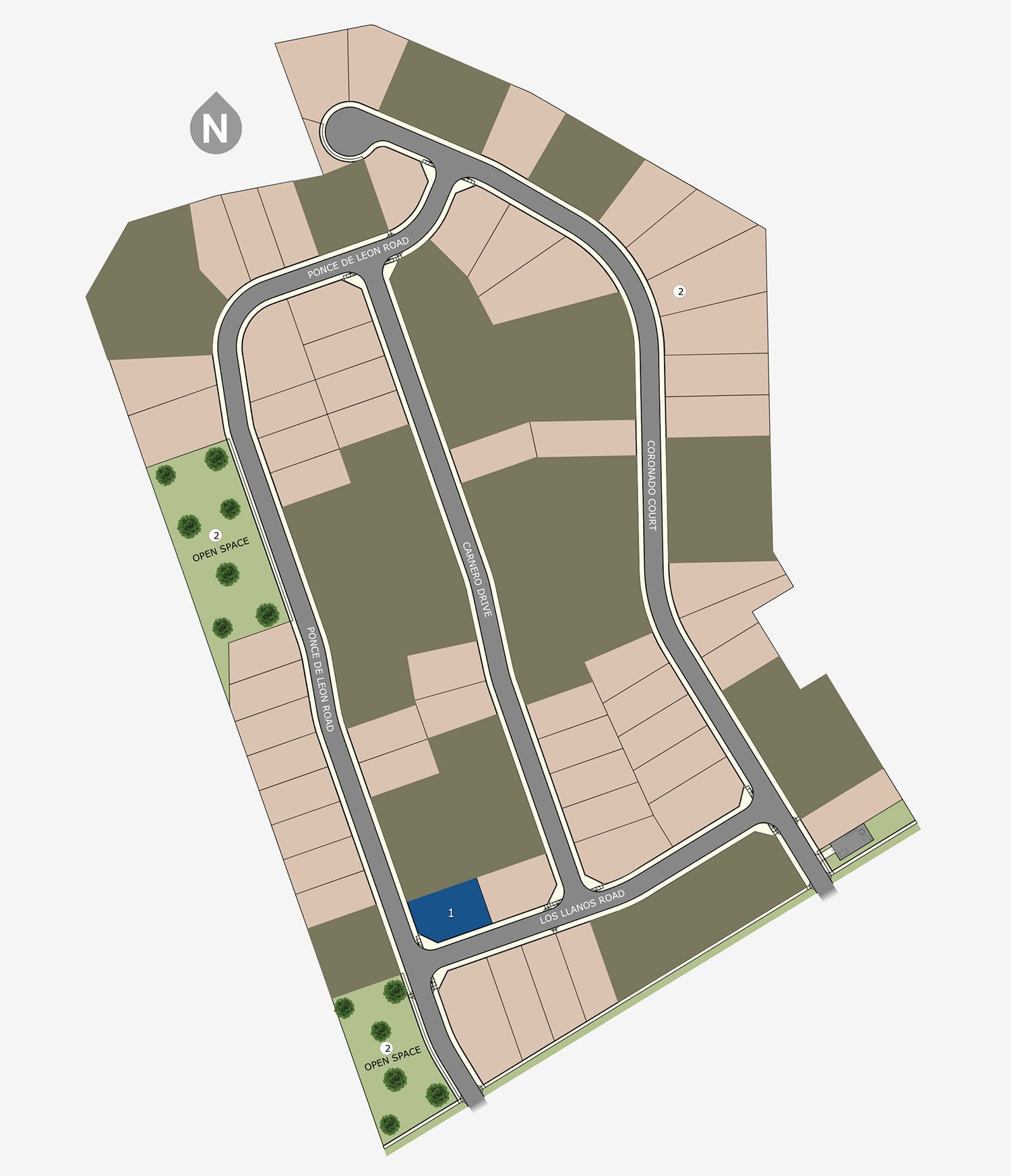 Community Map | El Dorado in Granbury, TX by Landsea Homes