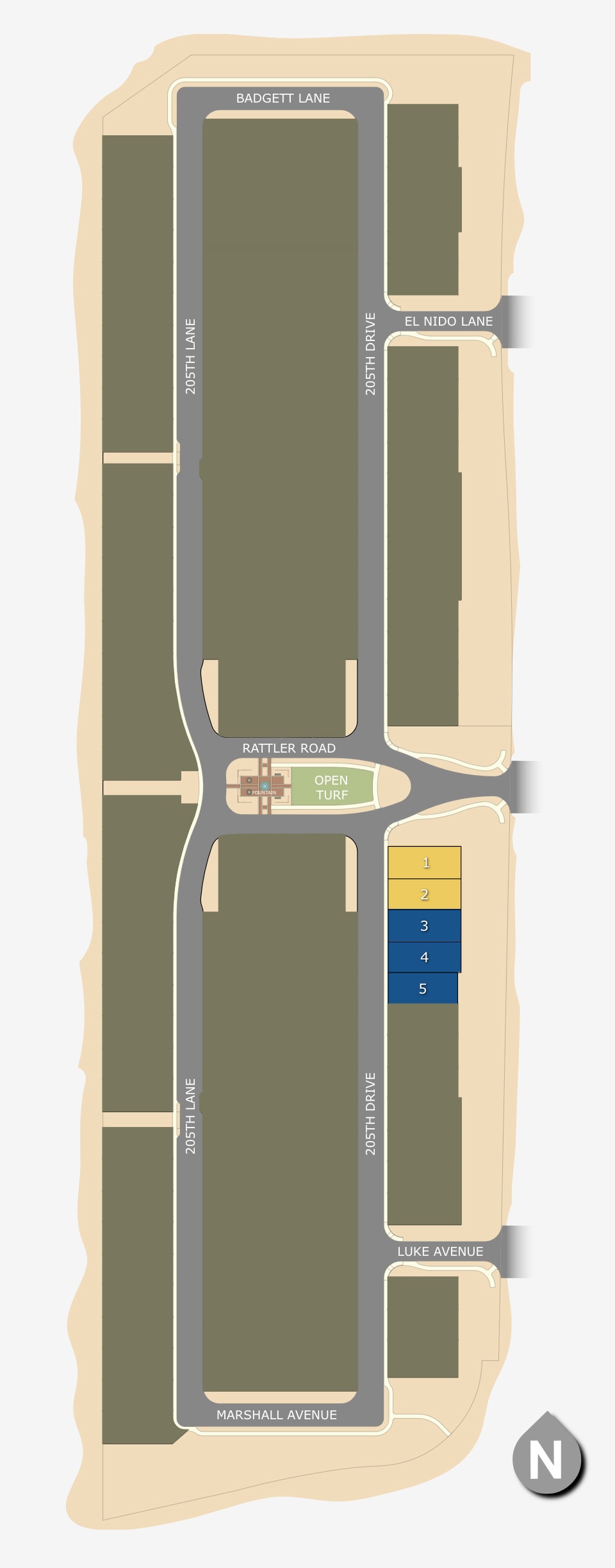 Community Map of Mira Vista at Victory in Buckeye, AZ by Landsea Homes