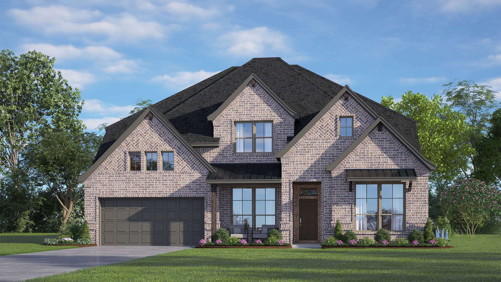 Elevation D | Waterford Park – Signature Series in Mansfield, TX by Landsea Homes