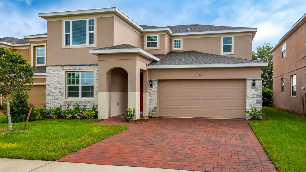 Exterior | Lot 34 at Sunrise Ridge in Groveland, FL by Landsea Homes