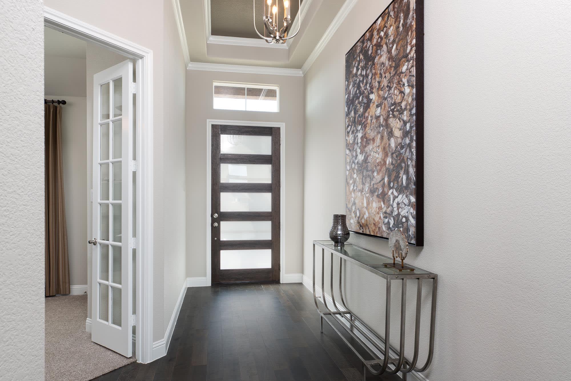 Foyer | Concept 3141 at Mockingbird Hills in Joshua, TX by Landsea Homes