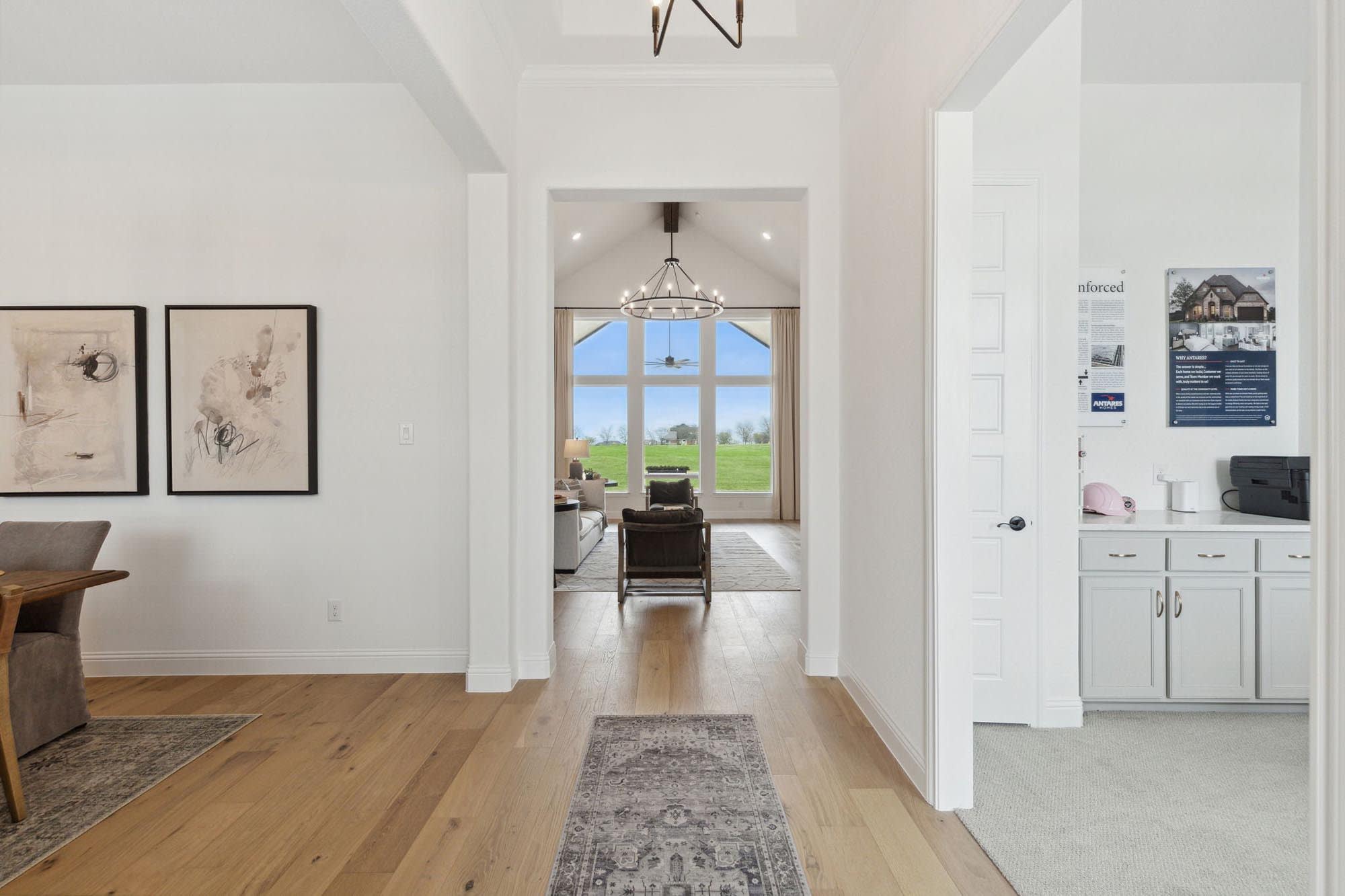 Foyer | Concept 3441 at Mockingbird Hills in Joshua, TX by Landsea Homes