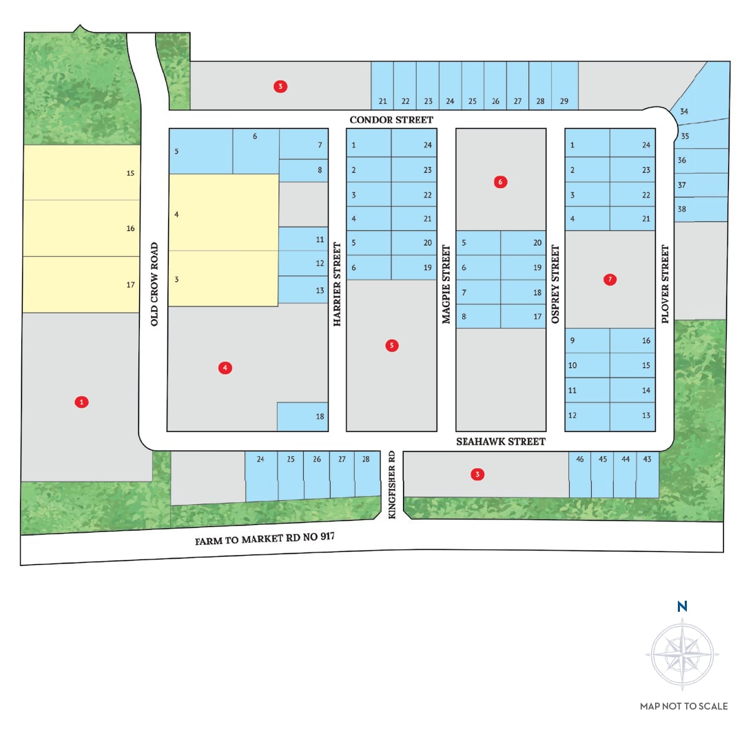 Community Map - Mockingbird Hills - Premier Series in Joshua, TX by Landsea Homes