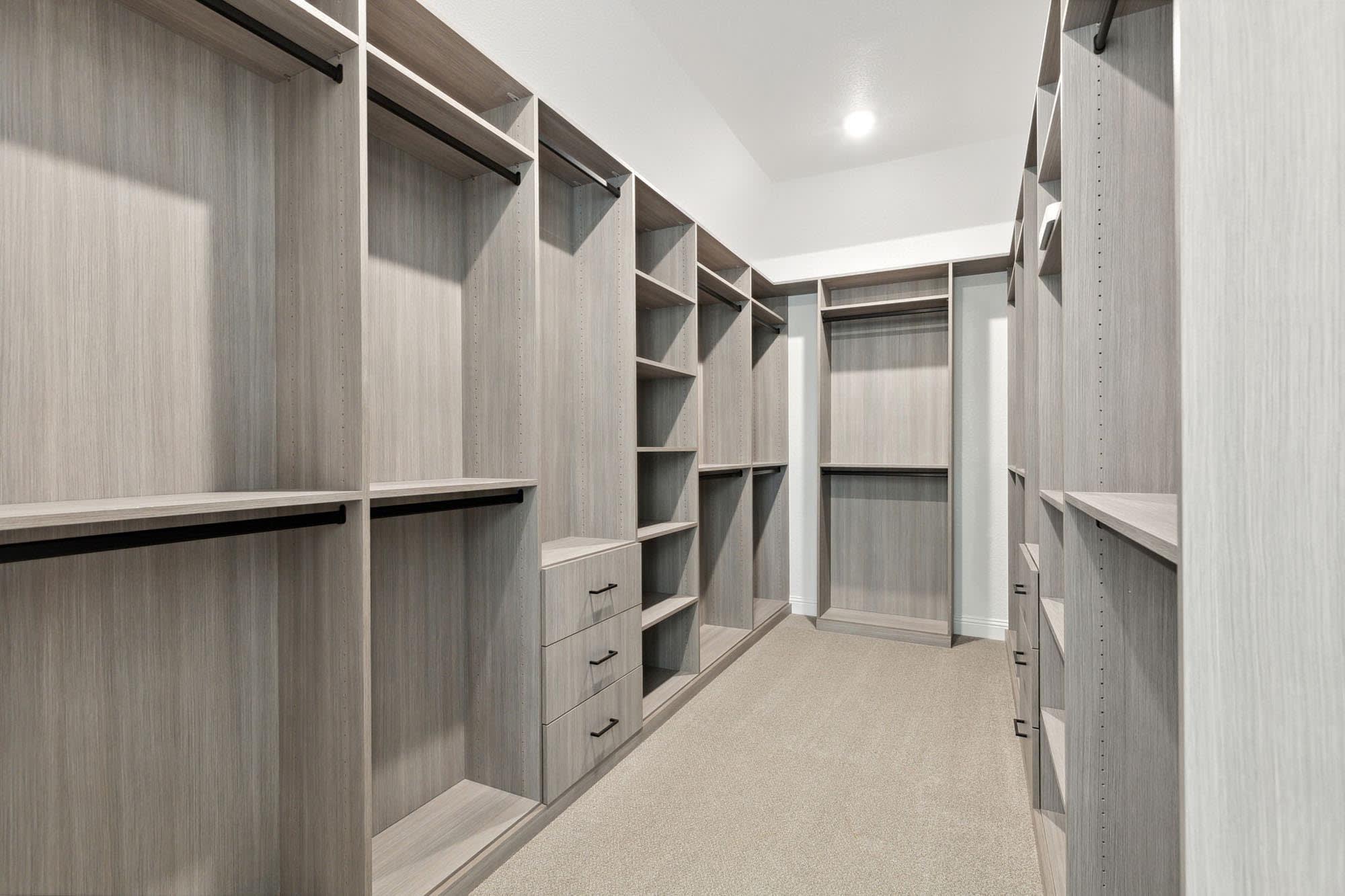 Walk-In Closet | Concept 3441 at Mockingbird Hills in Joshua, TX by Landsea Homes