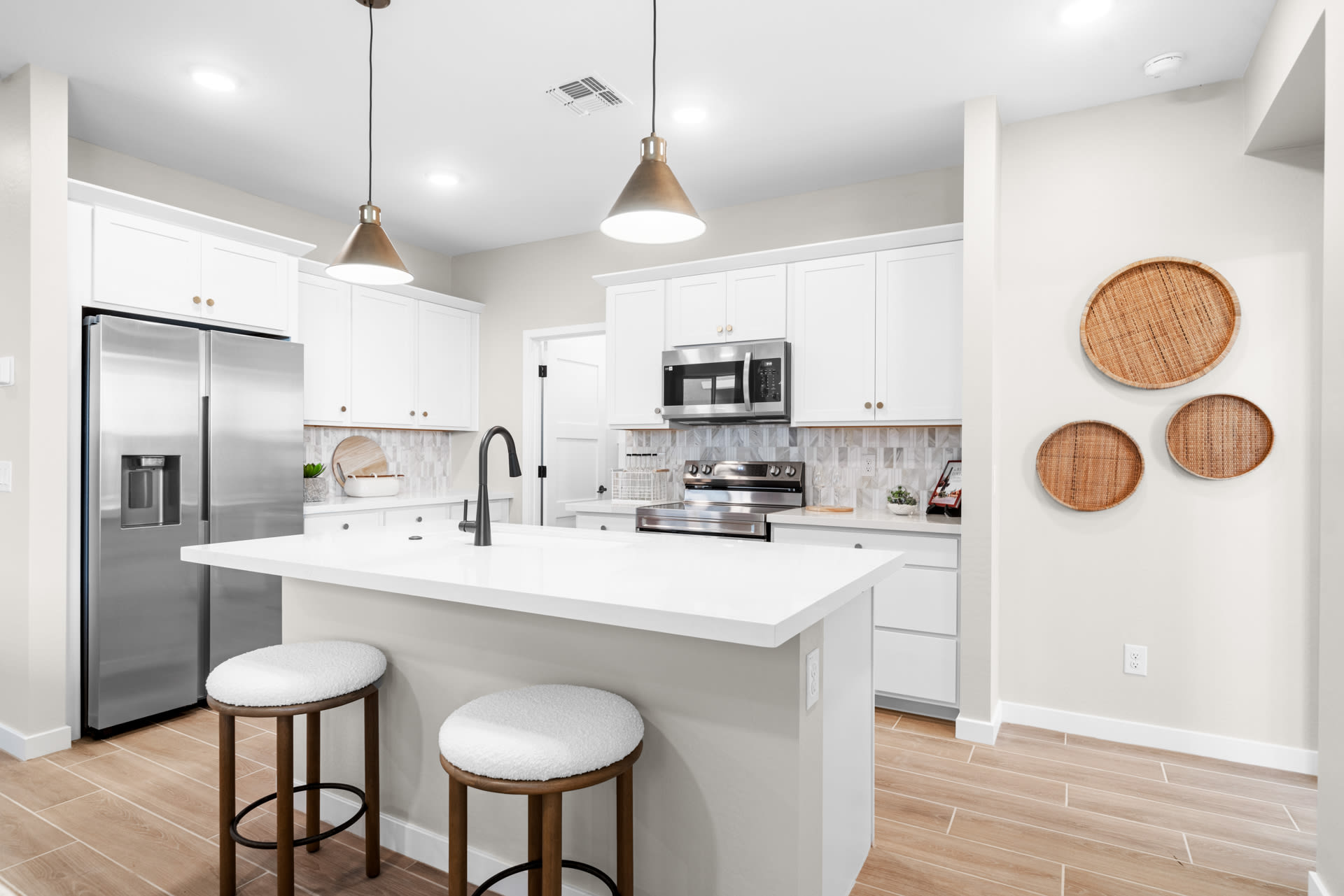 Kitchen | Terraza Model Home | Mira Vista at Victory in Buckeye, AZ by Landsea Homes