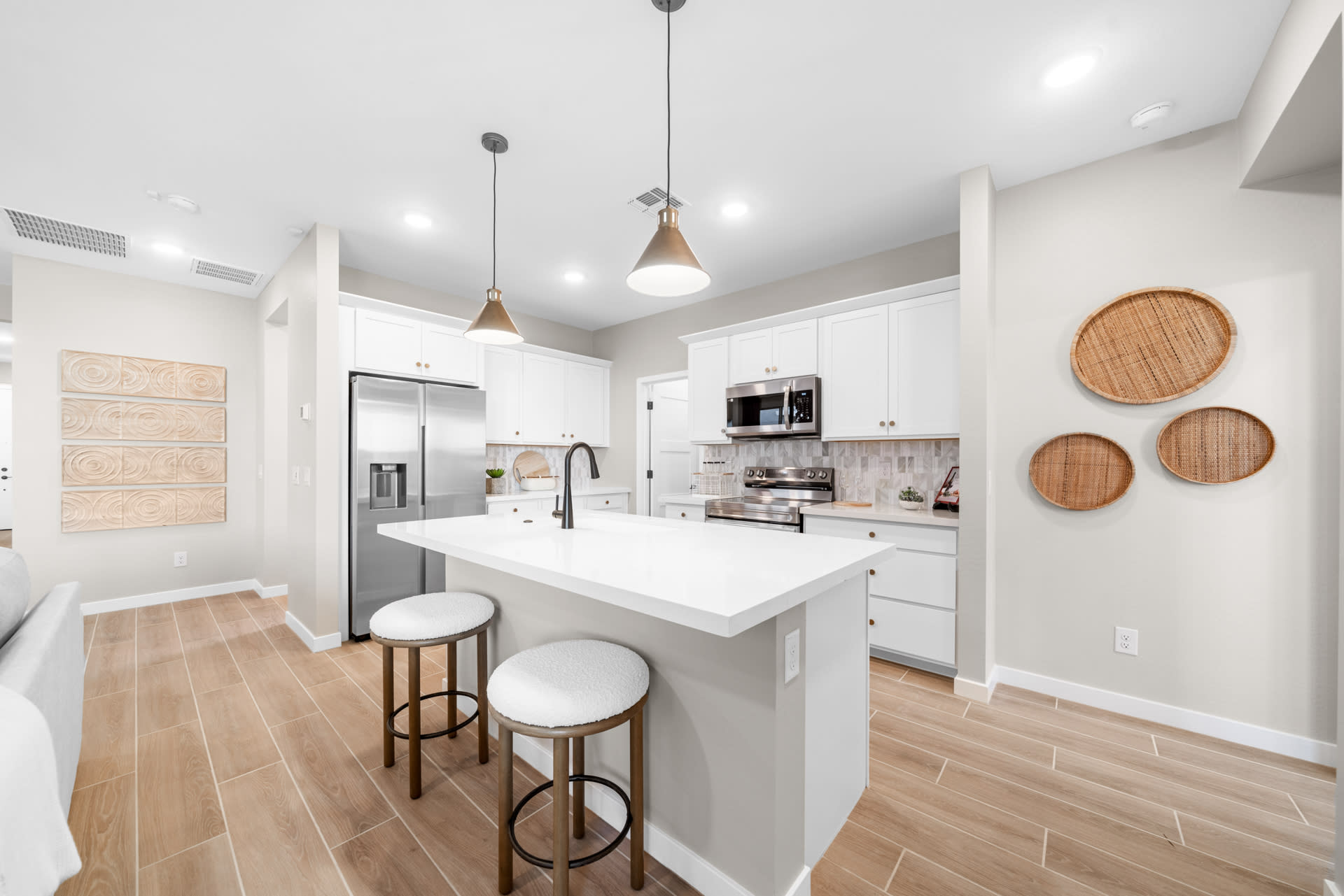 Kitchen | Terraza Model Home | Mira Vista at Victory in Buckeye, AZ by Landsea Homes