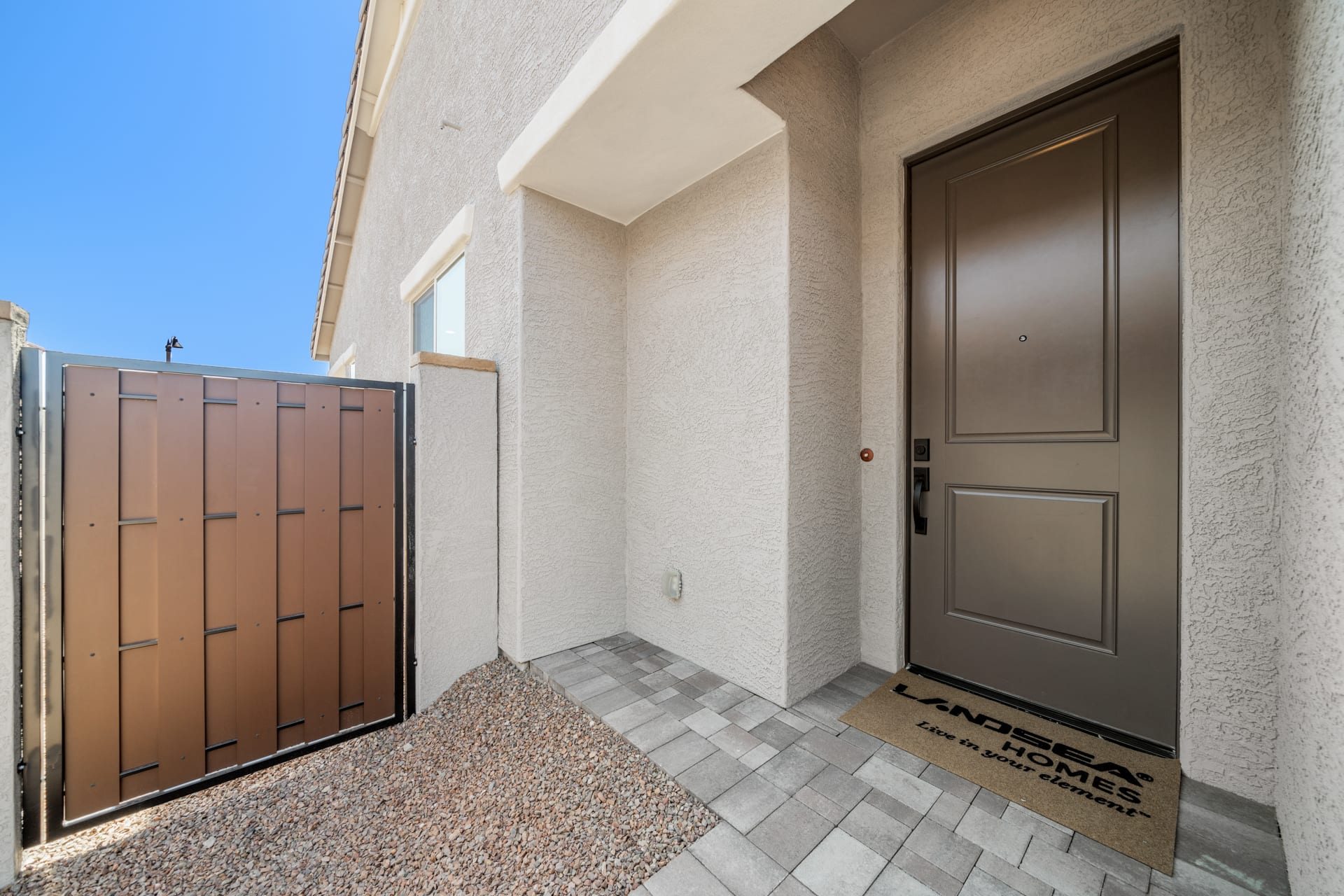 Entry into Home | Brisa Model Home | Mira Vista at Victory in Buckeye, AZ by Landsea Homes