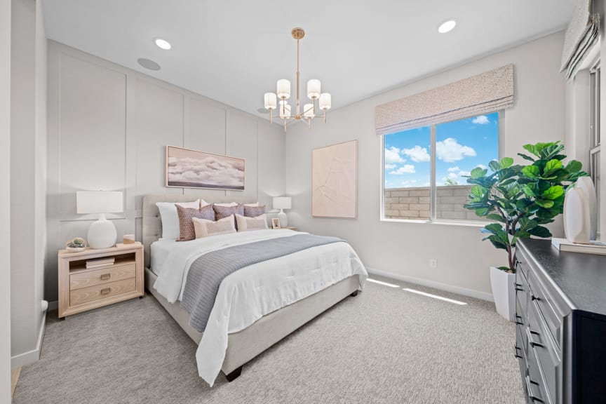 Primary Bedroom | Cielo Model | Mira Vista at Victory in Buckeye, AZ by Landsea Homes