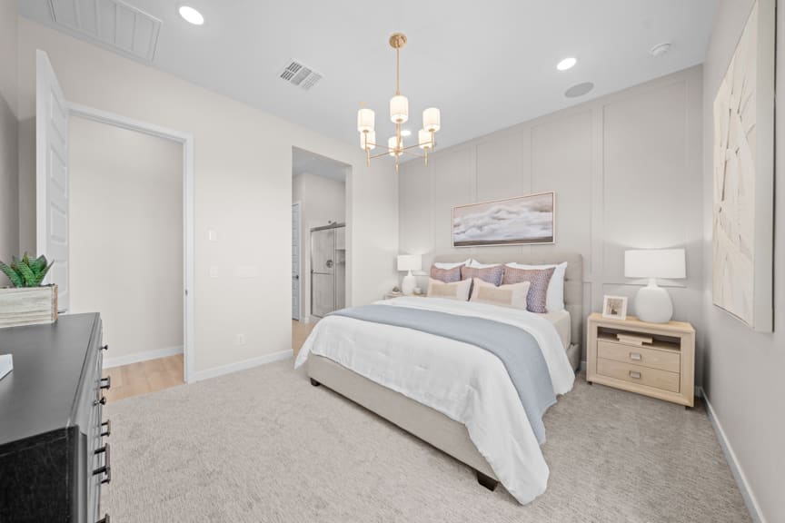 Primary Bedroom | Cielo Model | Mira Vista at Victory in Buckeye, AZ by Landsea Homes