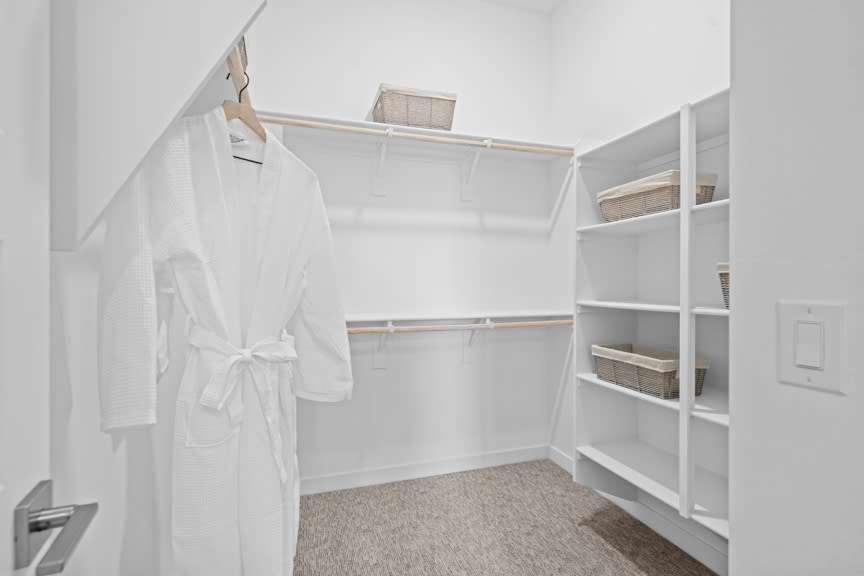 Primary Walk-in Closet | Cielo Model | Mira Vista at Victory in Buckeye, AZ by Landsea Homes