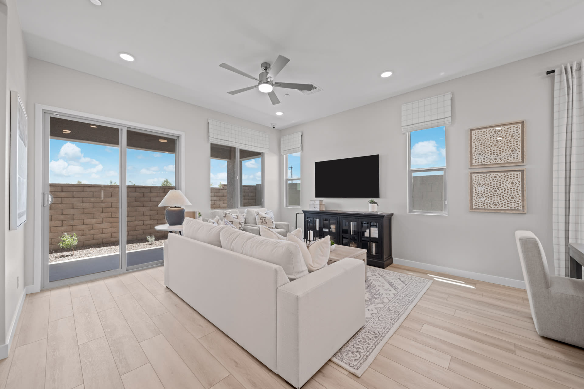 Great Room | Cielo Model | Mira Vista at Victory in Buckeye, AZ by Landsea Homes