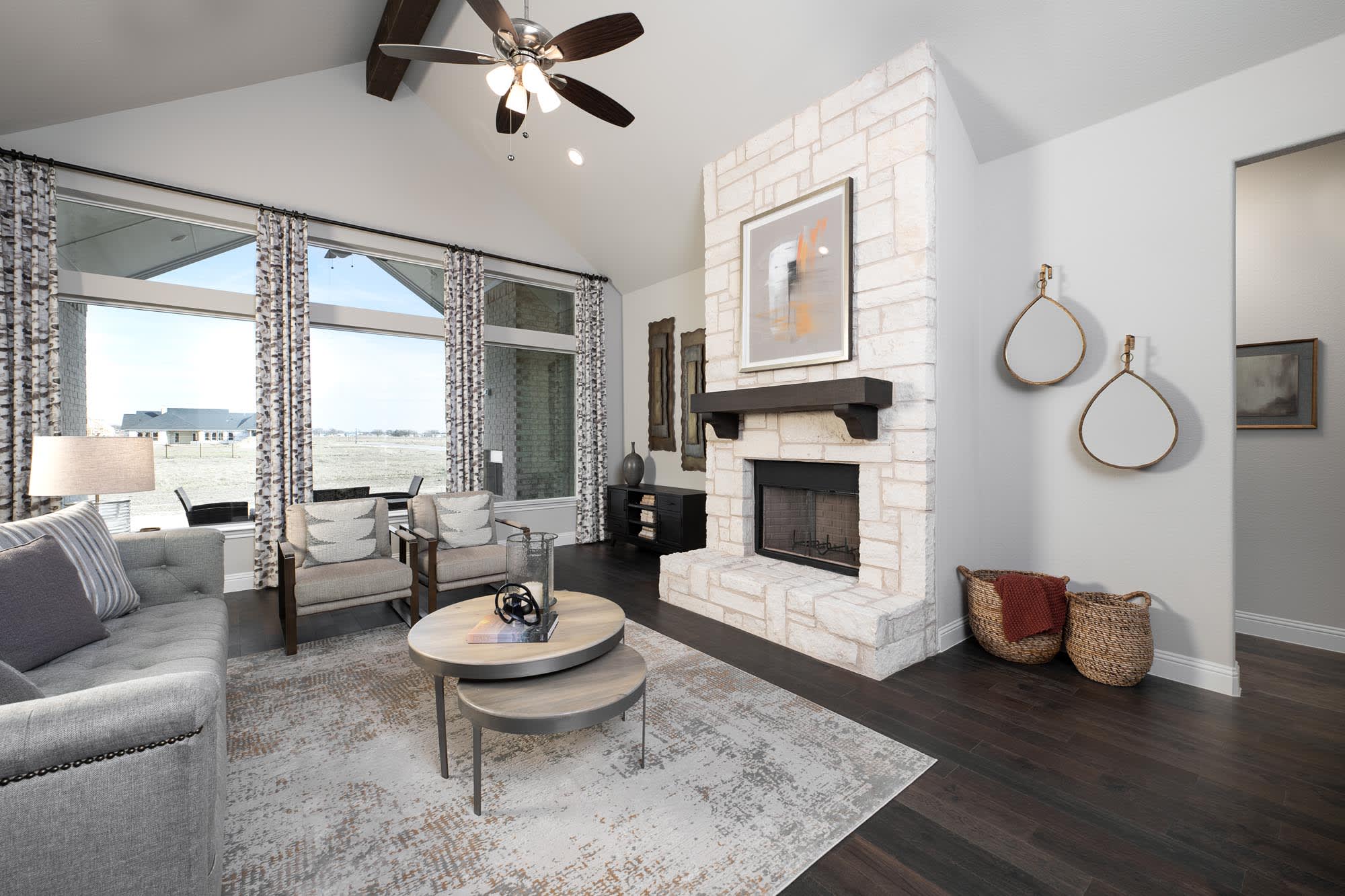 Great Room – Paloma Ranch in New Fairview, TX by Landsea Homes