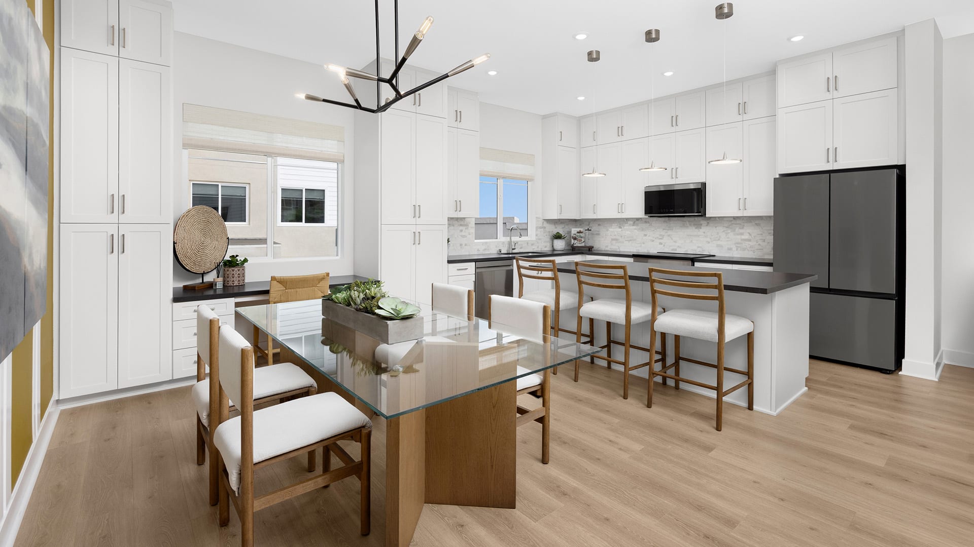 Dining Room – Plan Eight | Essex + Gage in Huntington Beach, CA by Landsea Homes
