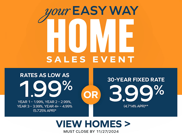 Your Easy Way Home Sales Event