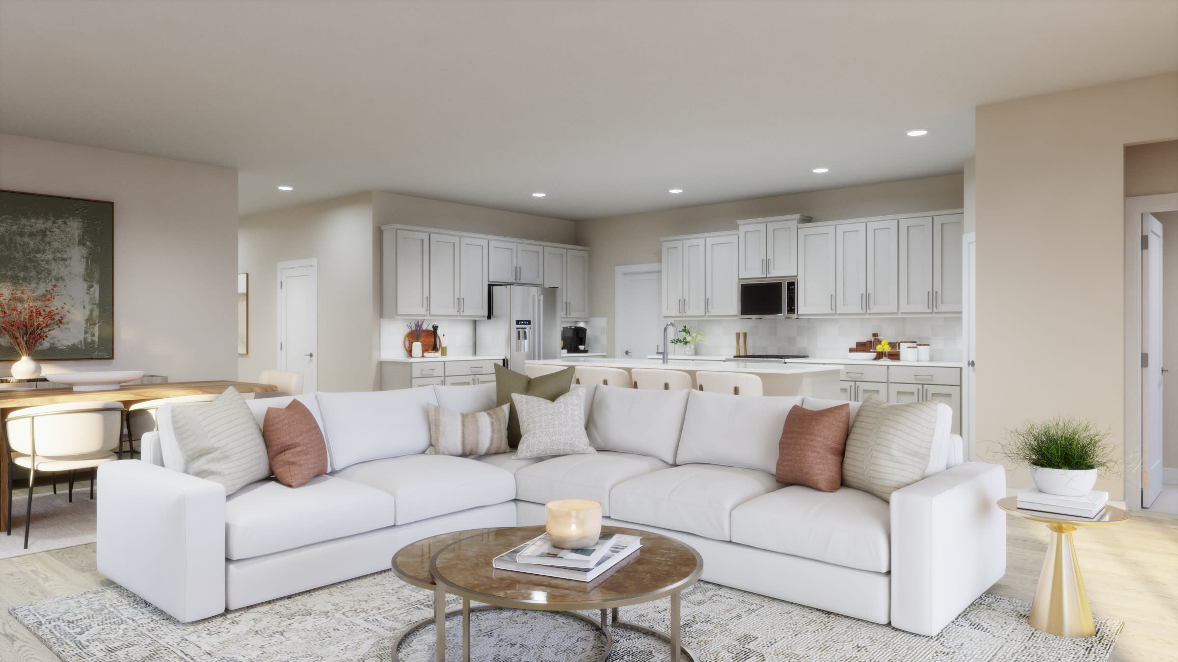 Great Room | Acacia | Oakview | New Homes in Apopka, FL | Landsea Homes