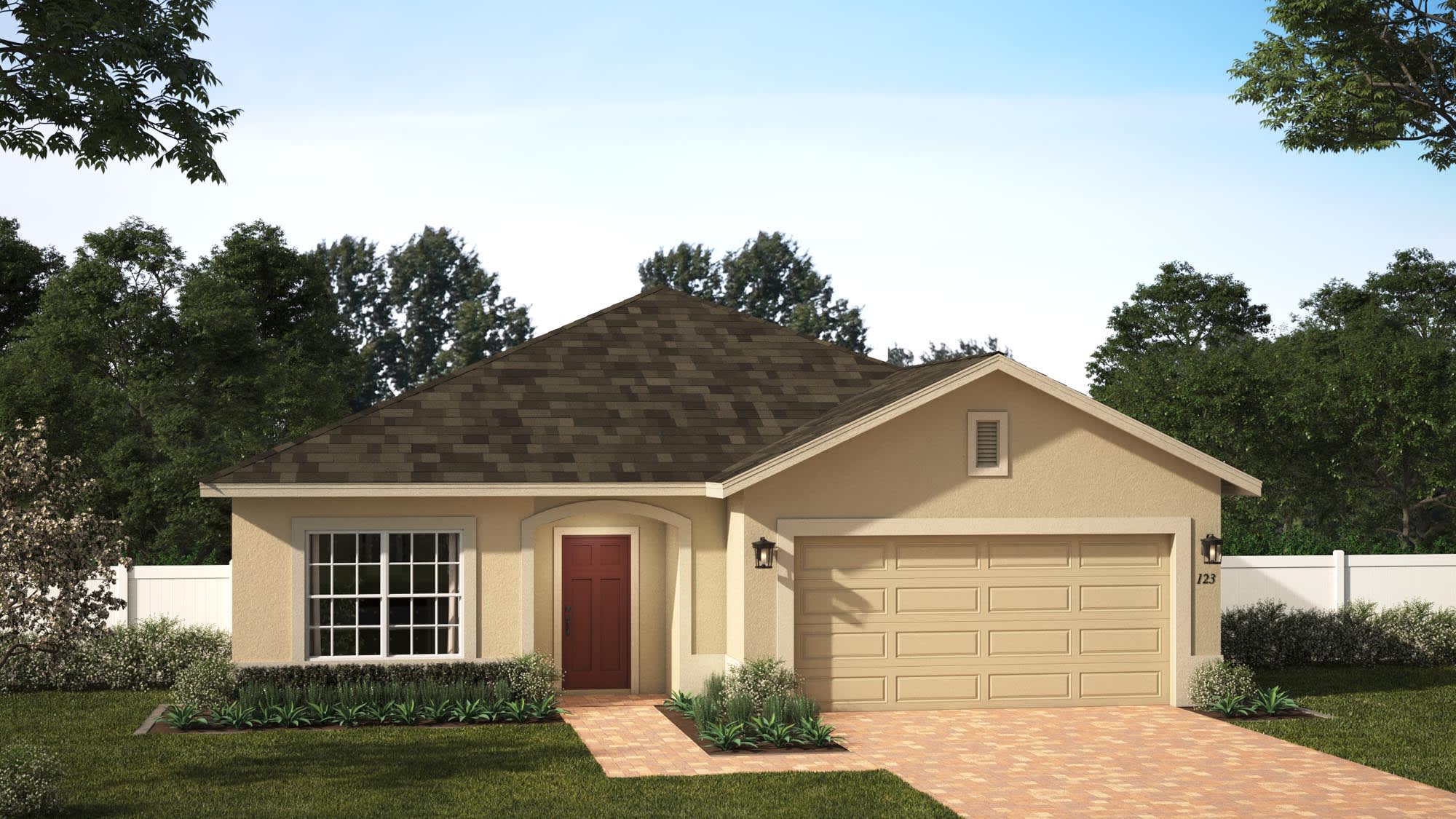 Elevation 2 - Miles | New Homes in Florida | Landsea Homes