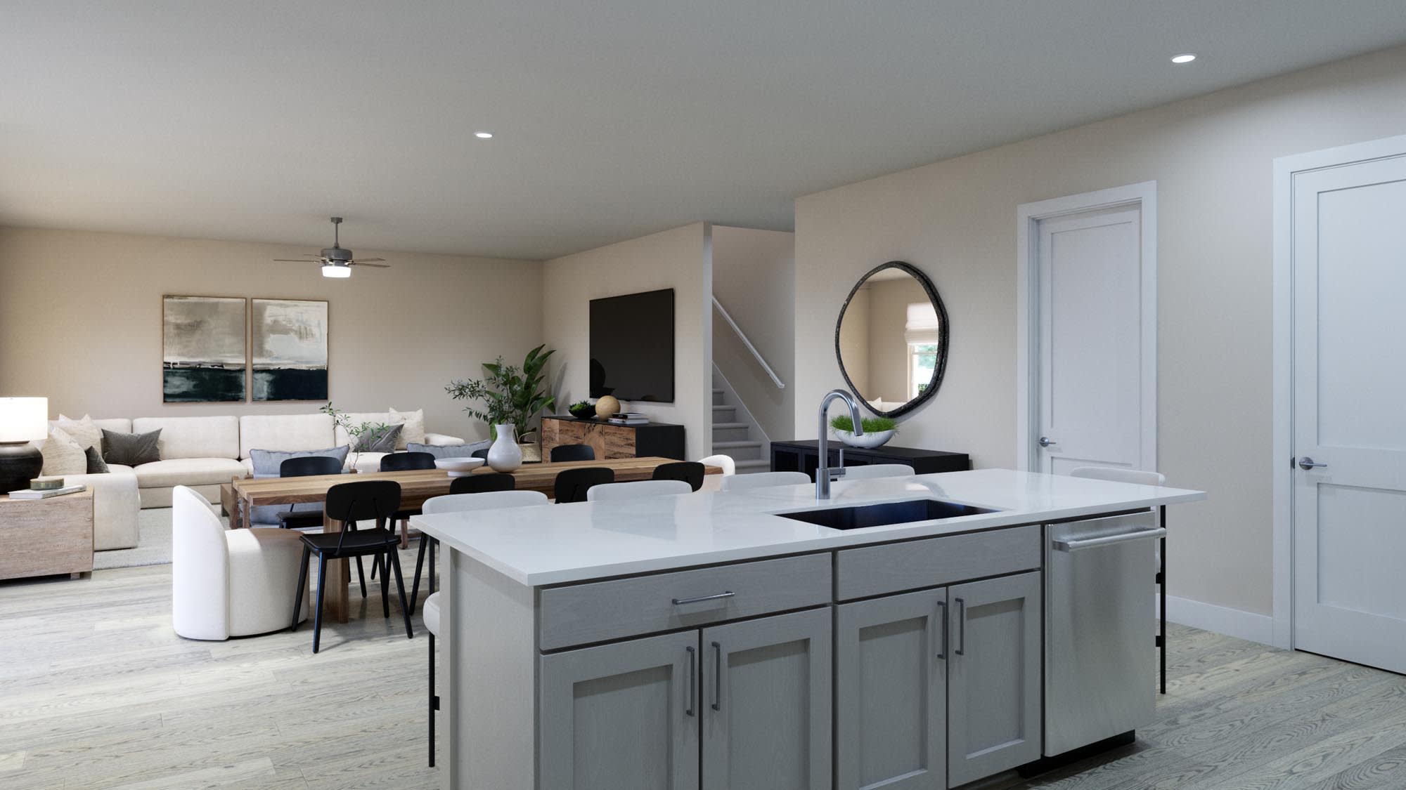 Kitchen | Palm at Cypress Bluff in Groveland, FL by Landsea Homes