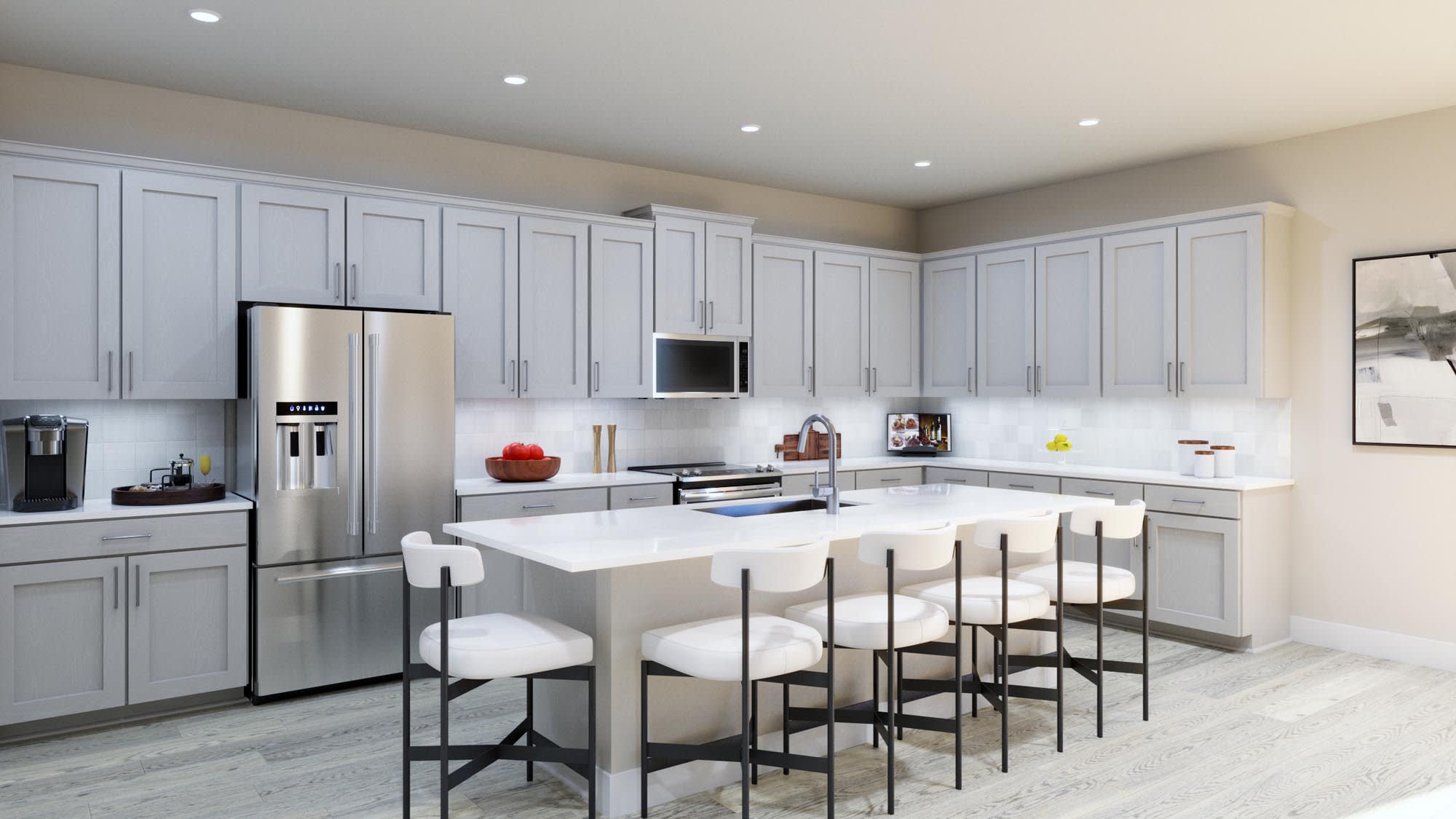 Kitchen | Palm at Cypress Bluff in Groveland, FL by Landsea Homes