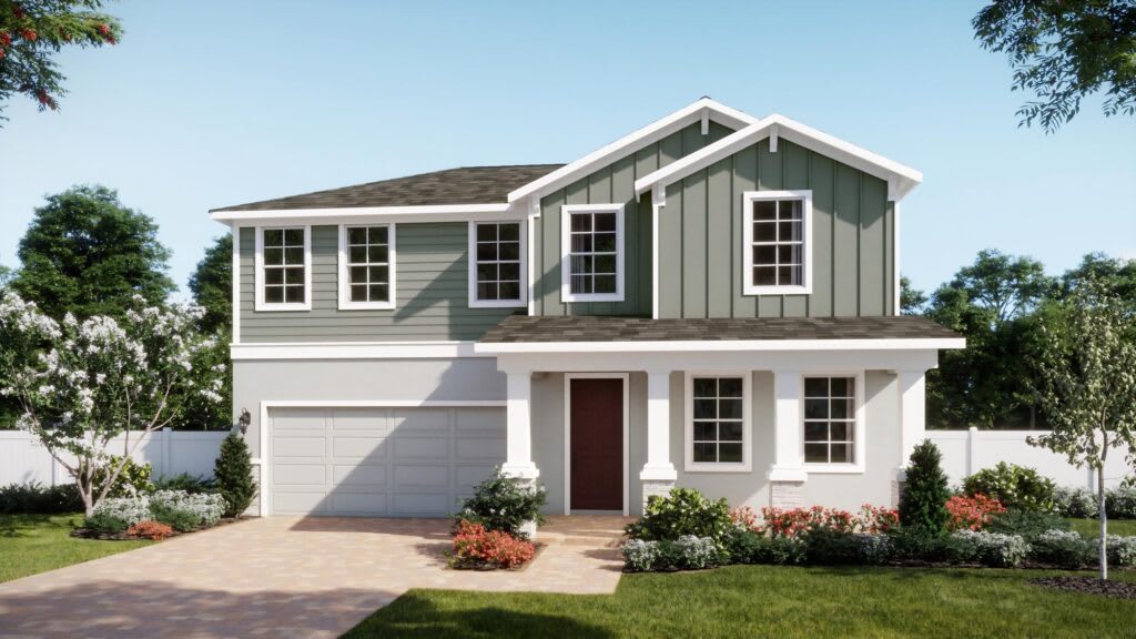 Vernacular Elevation | Acacia | Oakview | New Homes in Apopka, FL | Landsea Homes