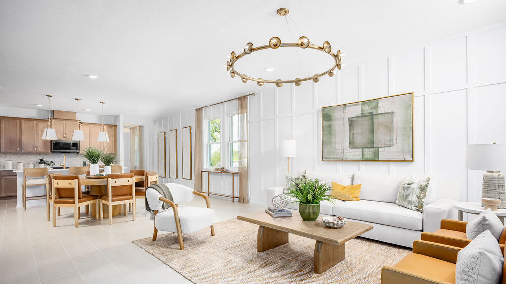 Our open-concept spaces and well-planned designs keep you and your family in mind. | Cypress Bluff | New Homes in Groveland, FL | Landsea Homes