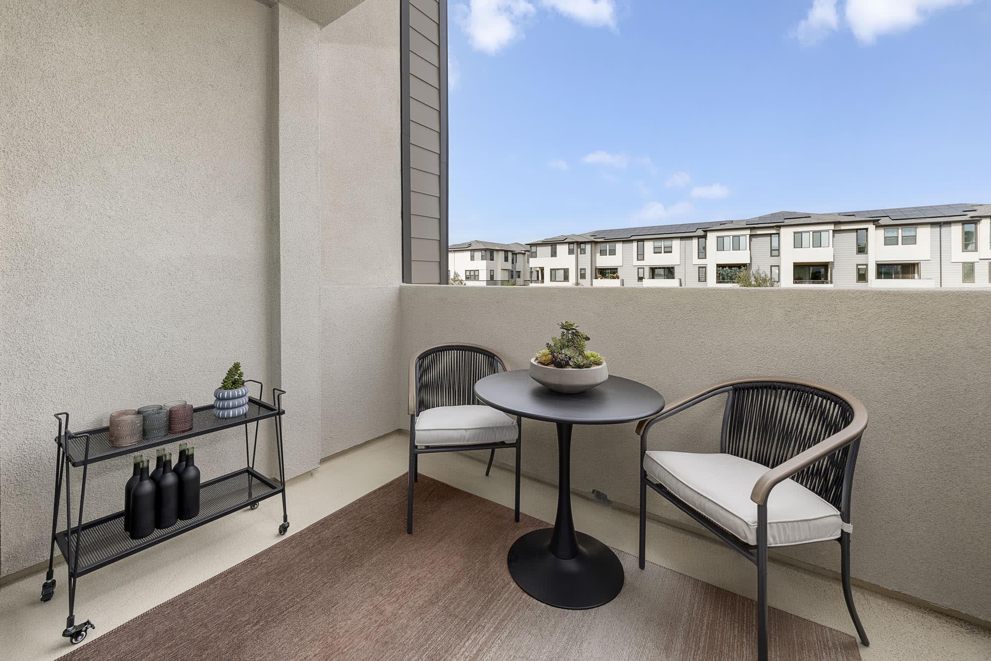 Balcony – Plan Five at Mason in Anaheim, CA by Landsea Homes
