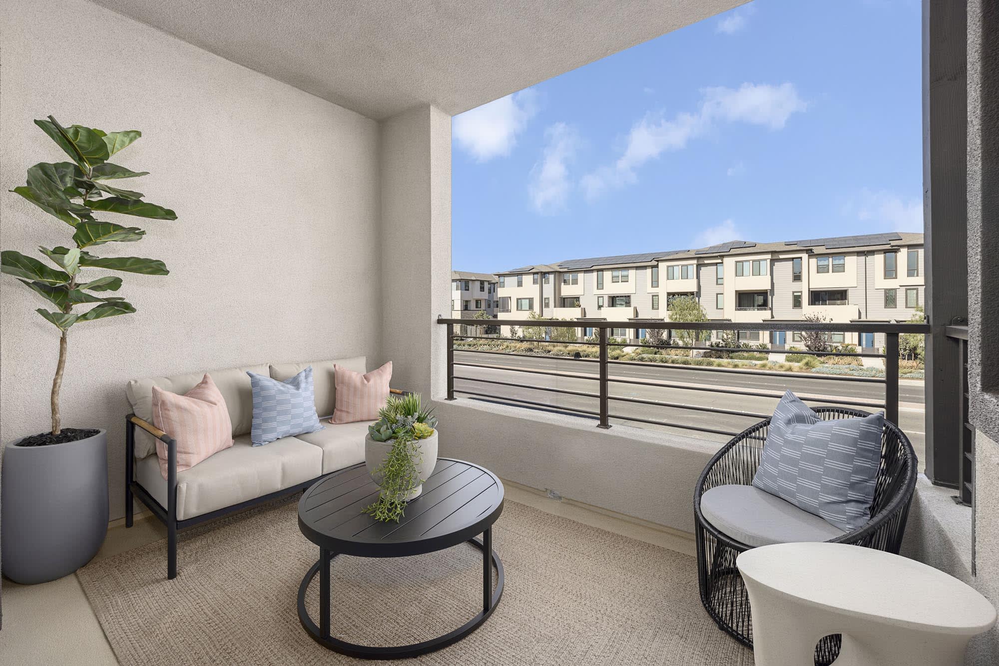 Balcony – Plan Six at Mason in Anaheim, CA by Landsea Homes