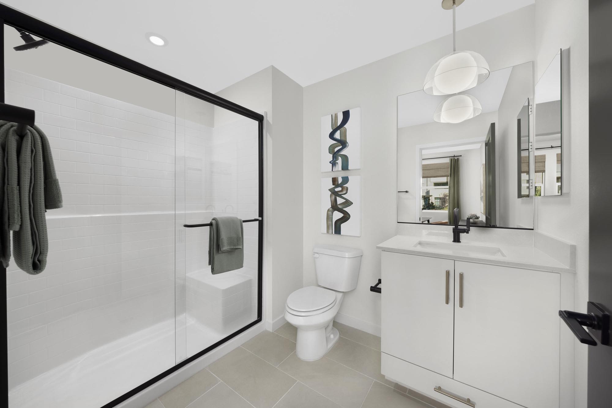 Bathroom 3 – Plan Six at Mason in Anaheim, CA by Landsea Homes