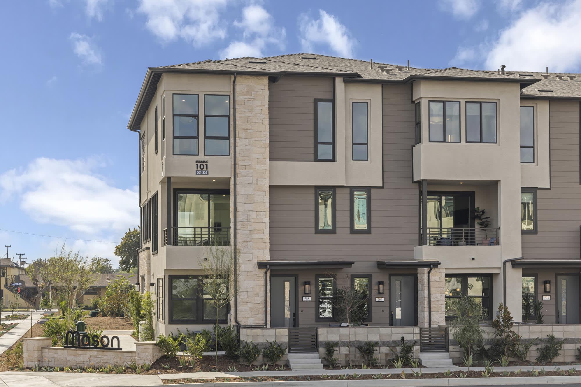 Exterior – Plan Seven at Mason in Anaheim, CA by Landsea Homes