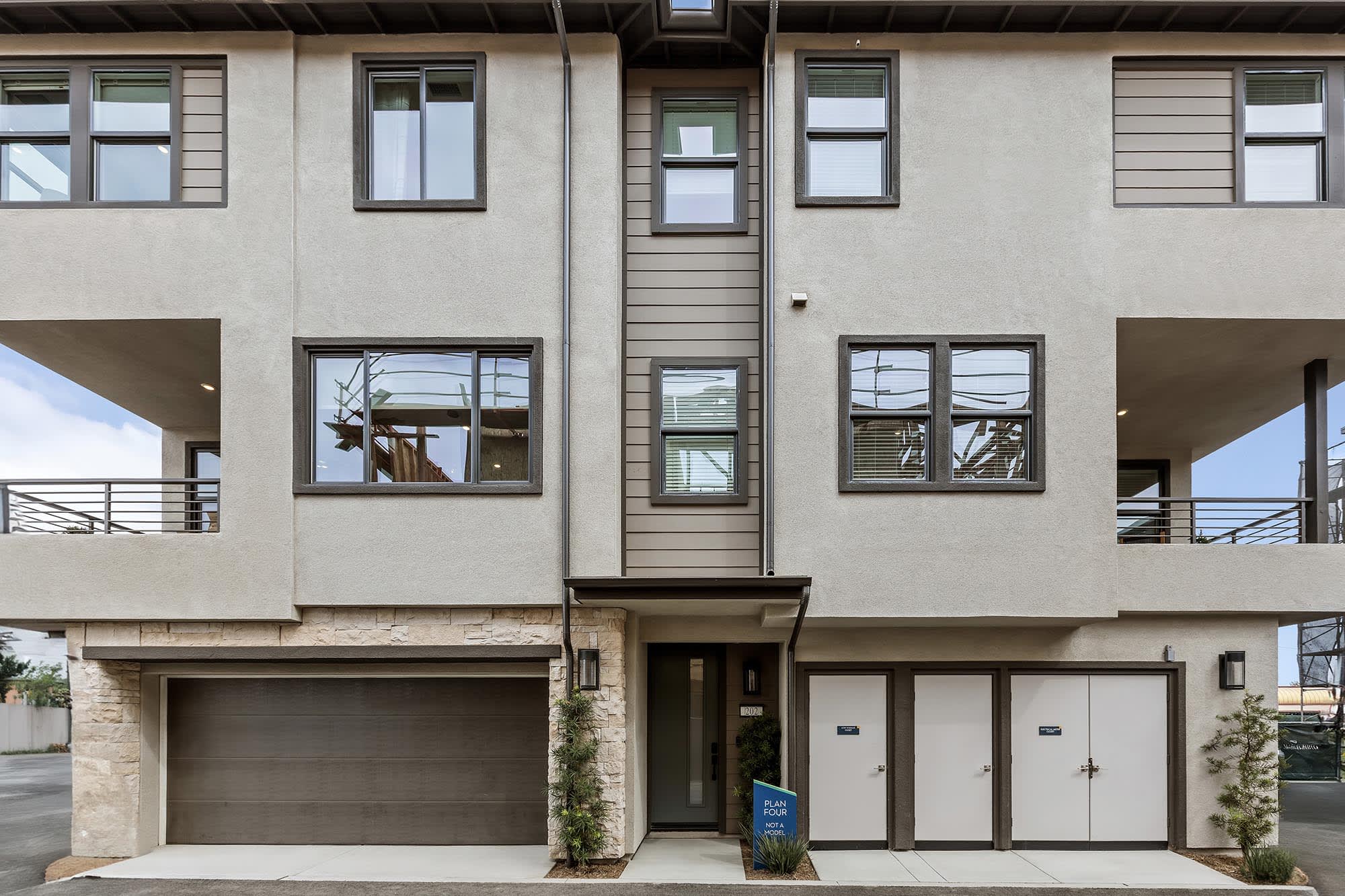 Exterior – Plan Four at Mason in Anaheim, CA by Landsea Homes