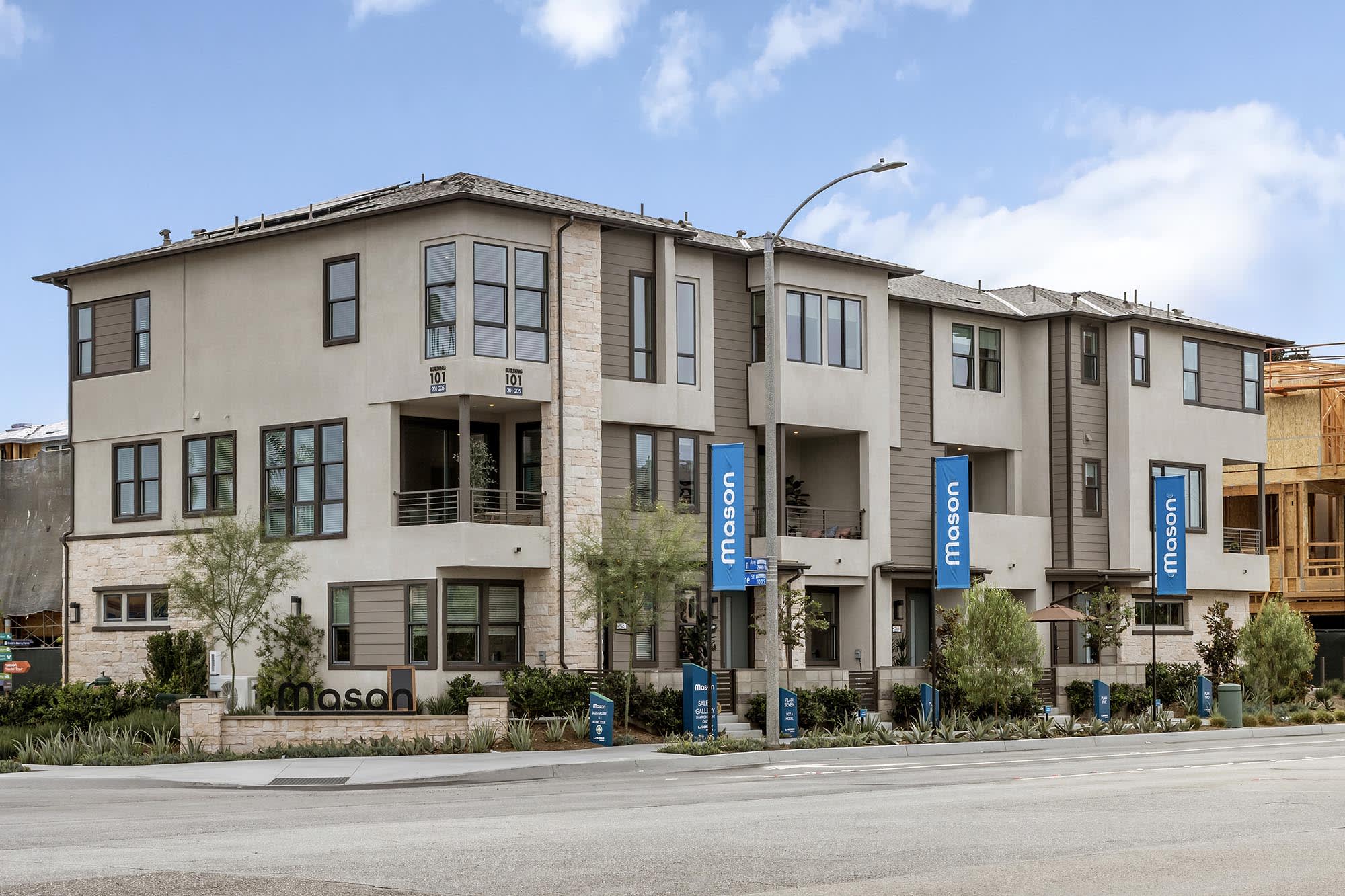 Exterior – Plan Four at Mason in Anaheim, CA by Landsea Homes