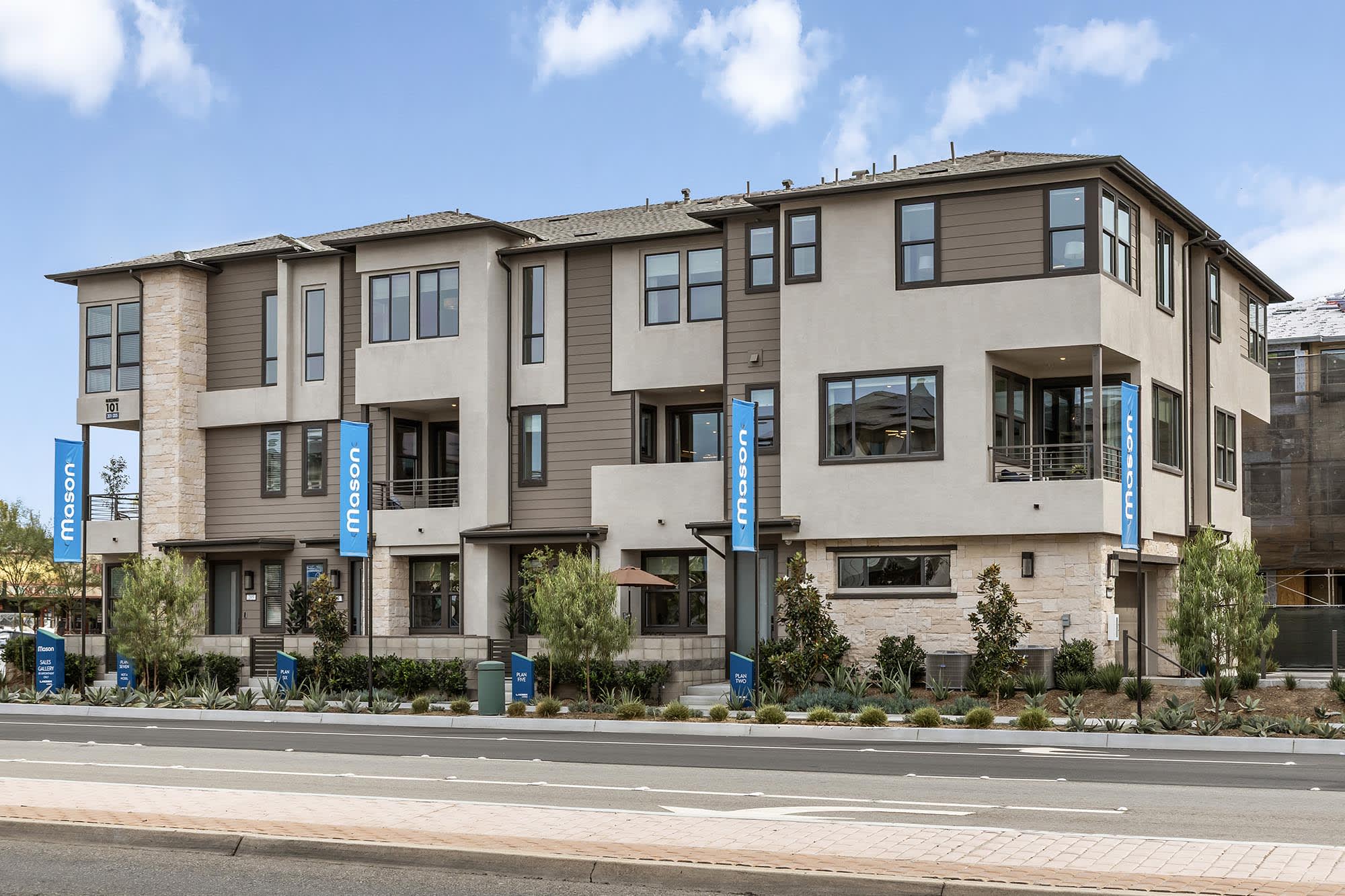 Exterior – Plan Four at Mason in Anaheim, CA by Landsea Homes