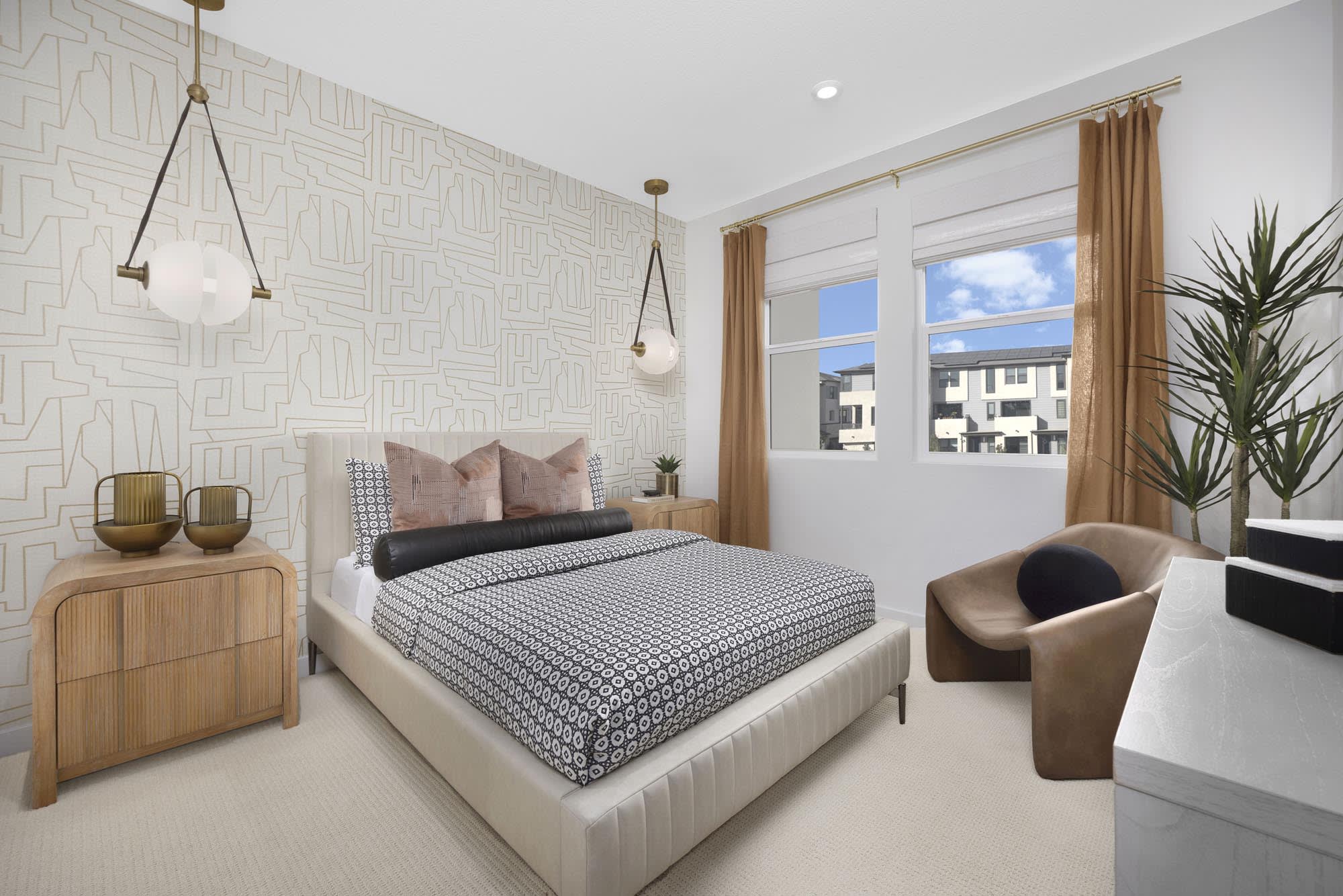 Flex Bedroom – Plan Five at Mason in Anaheim, CA by Landsea Homes