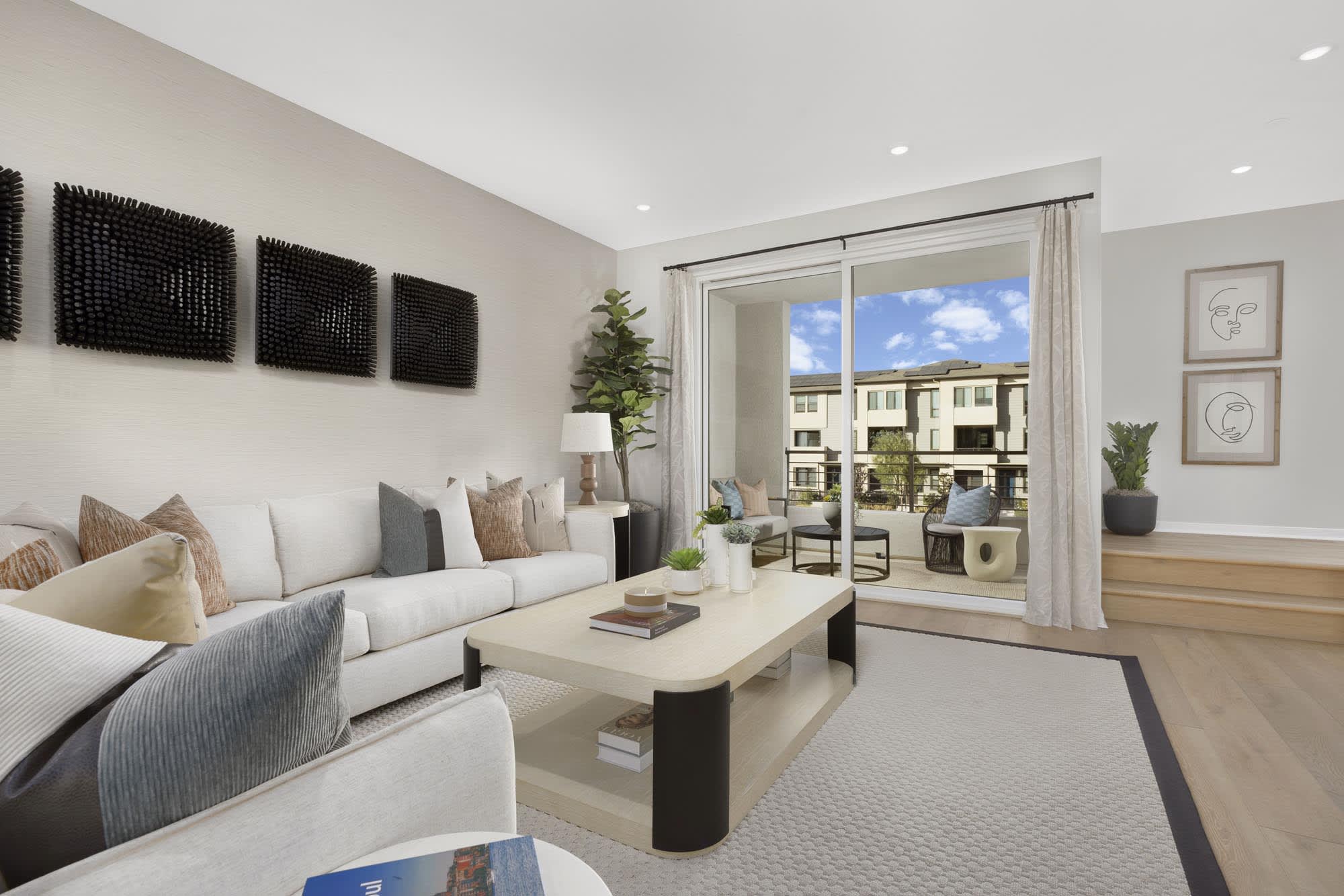 Great Room – Plan Six at Mason in Anaheim, CA by Landsea Homes