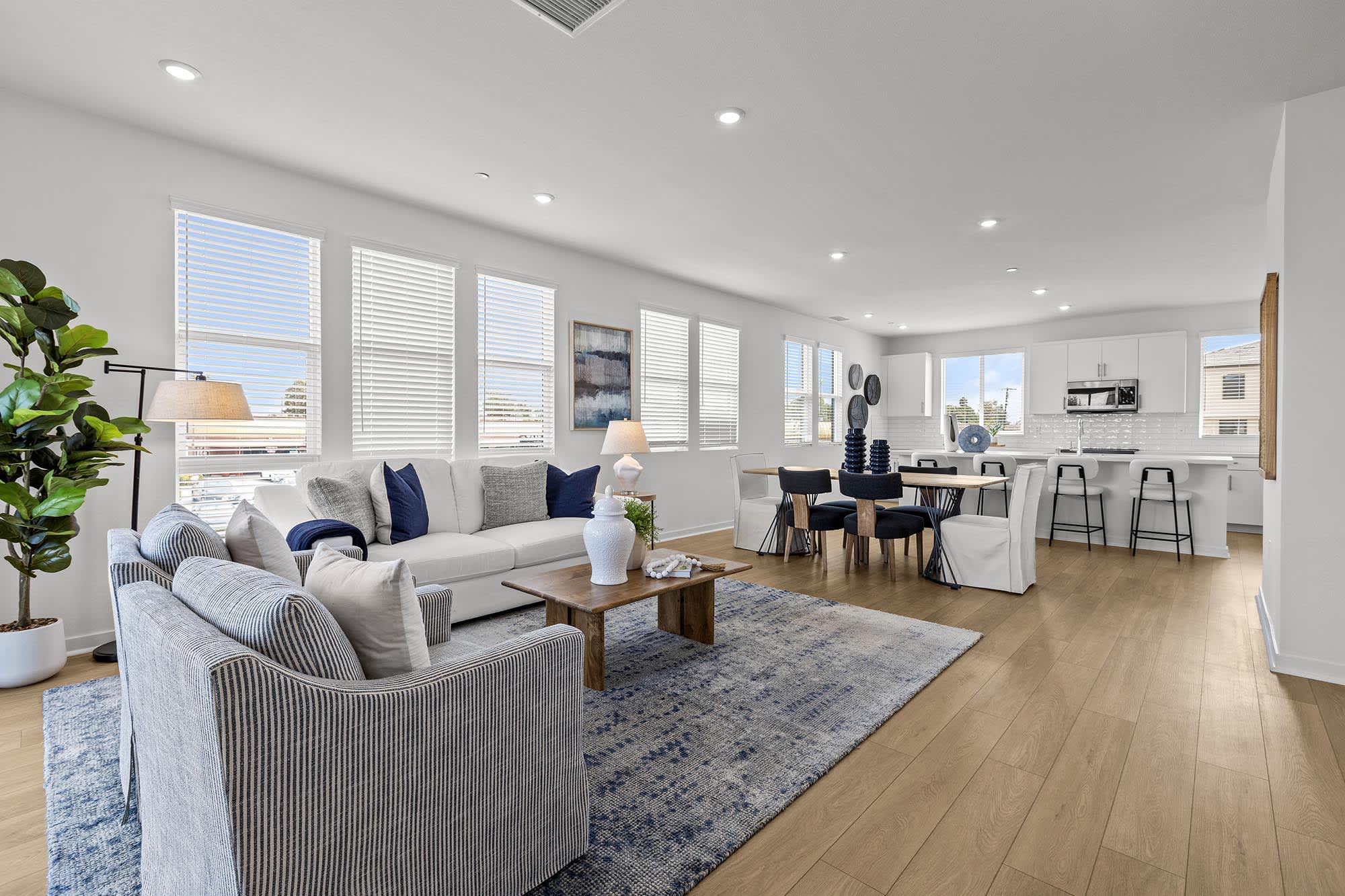 Overall Interior – Plan Seven at Mason in Anaheim, CA by Landsea Homes